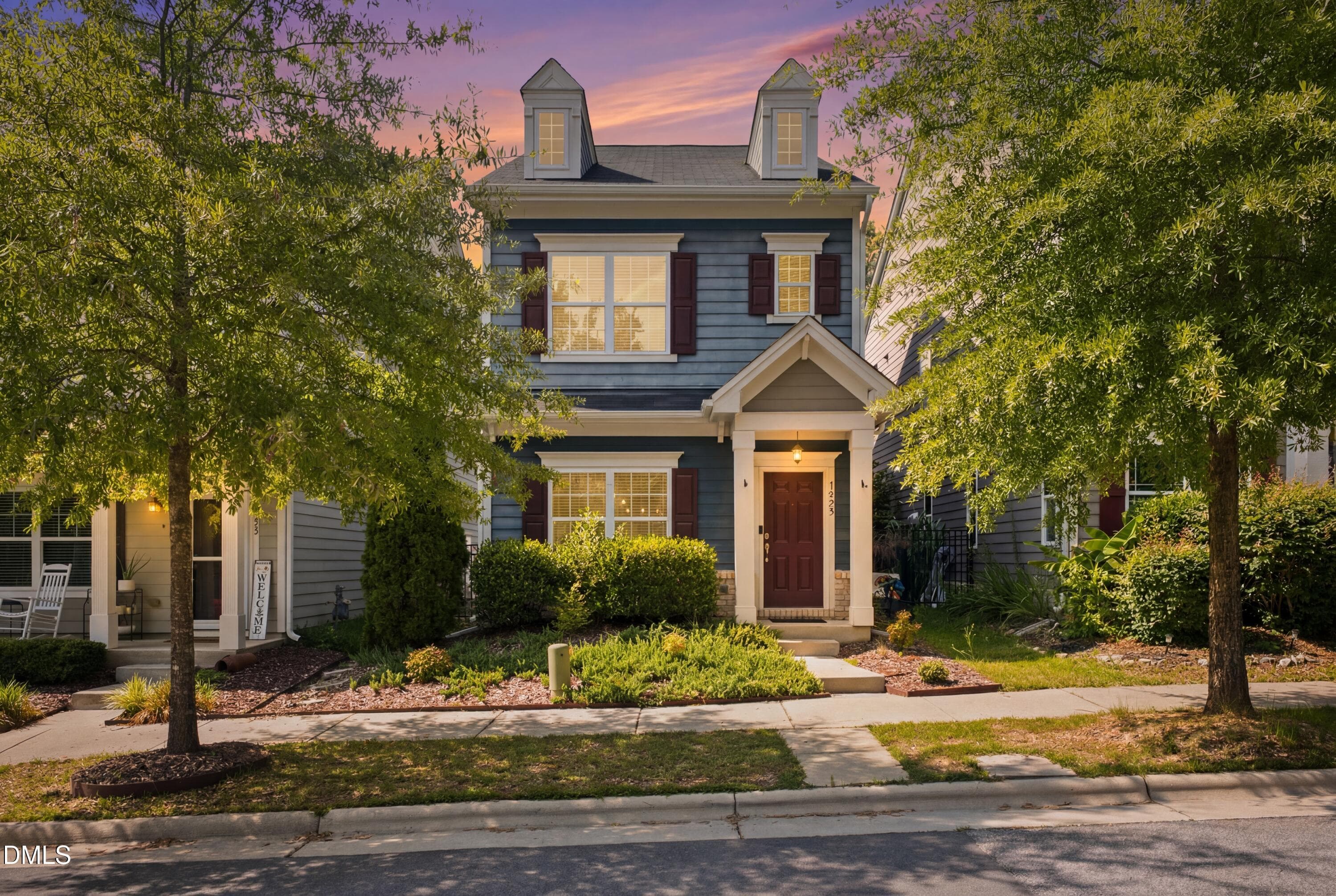 Front (Virtual Twilight) - 1625 Main Divide Drive, Wake Forest, NC 27587