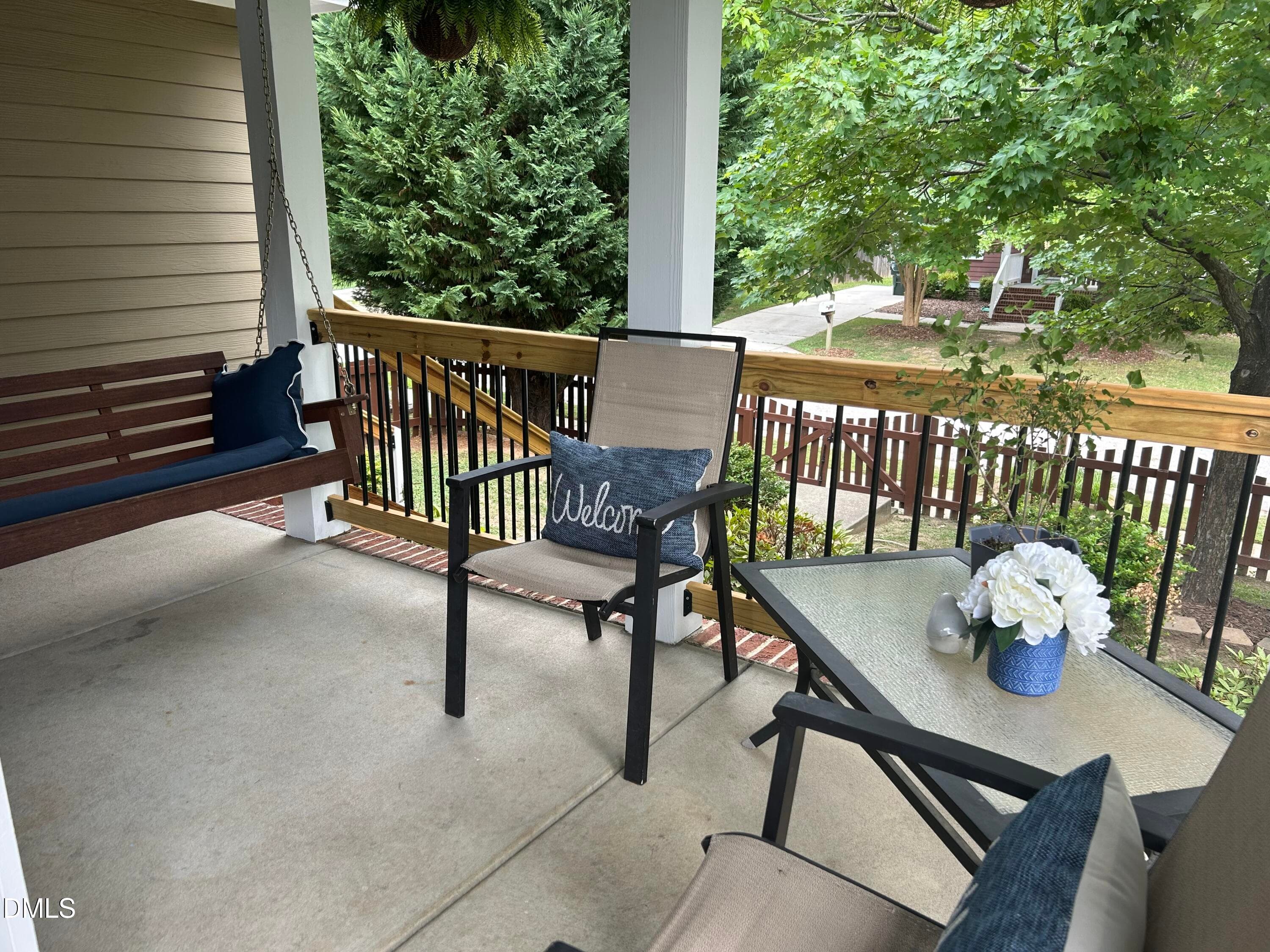porch corner_901 - 901 Dorothy Sanders Way, Raleigh, NC 27601, Raleigh