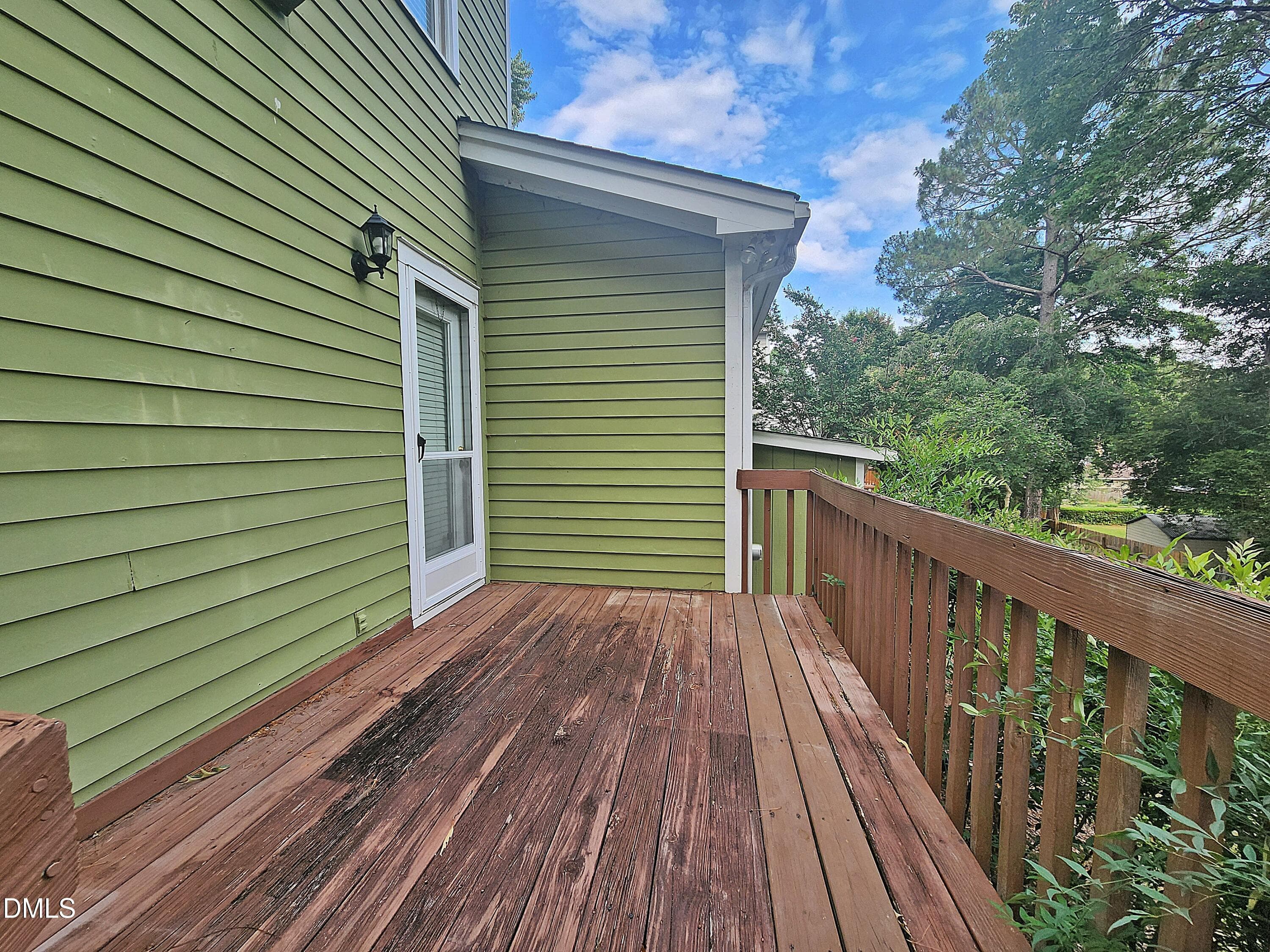 Back deck - 1615 Dunraven Drive, Raleigh, NC 27612, Raleigh