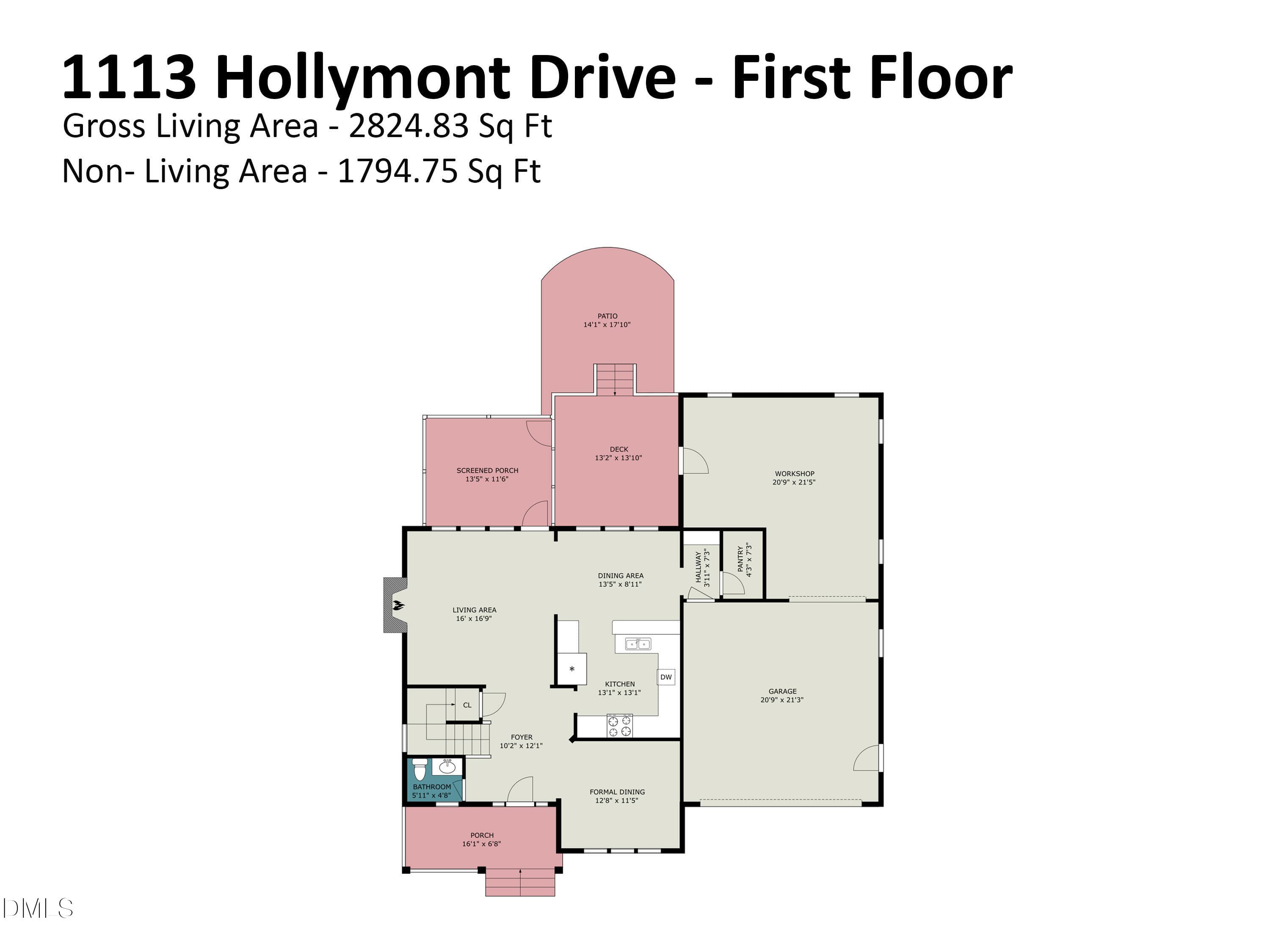 1113_hollymont_drive_-_first_floor_525 - 1113 Hollymont Drive, Holly Springs, NC 27540, Holly Springs