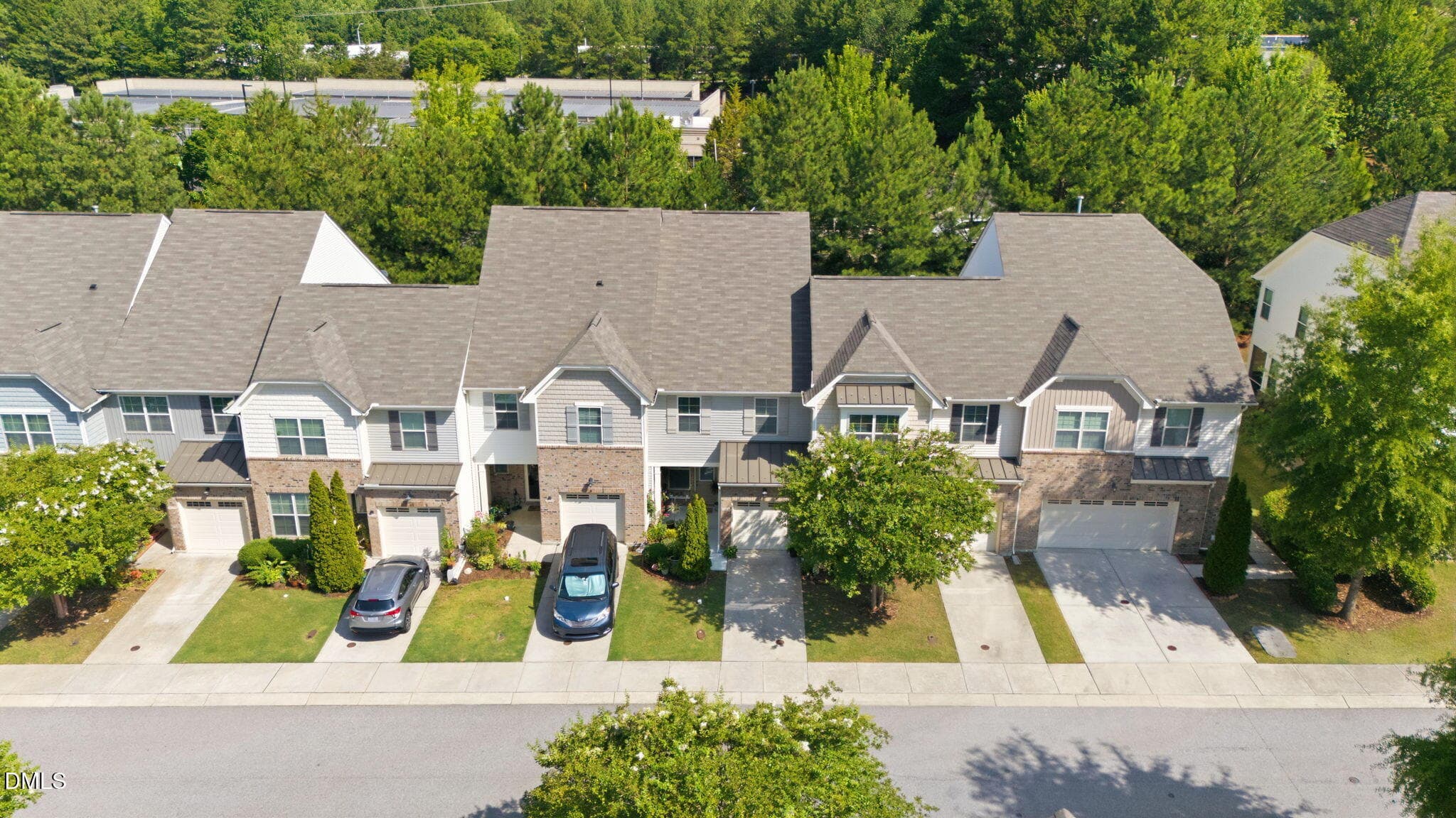 Aerial View - 734 Davenbury Way, Cary, NC 27513, Cary