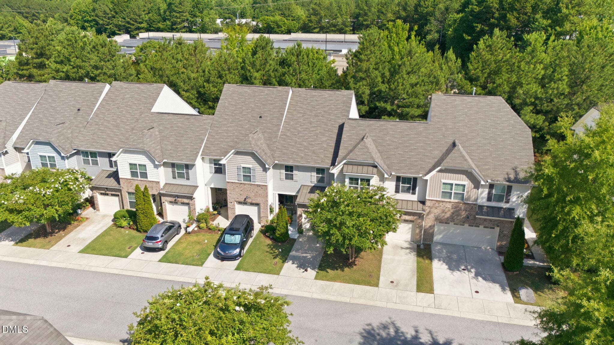 Aerial View - 734 Davenbury Way, Cary, NC 27513, Cary