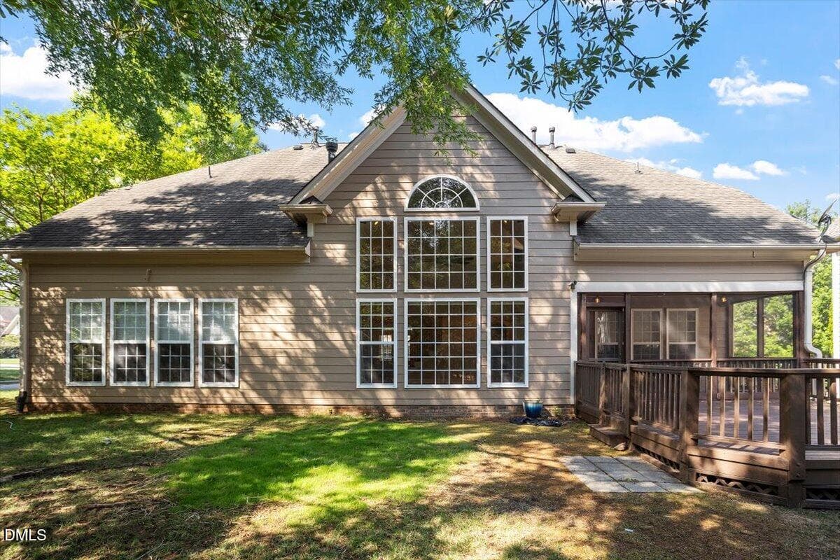 Back of home - 902 Ravendale Place, Cary, NC 27513, Cary