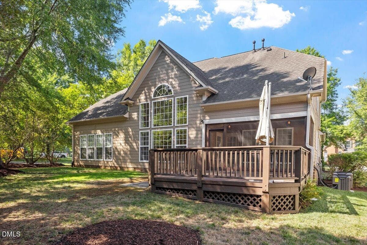 Back of home - 902 Ravendale Place, Cary, NC 27513, Cary
