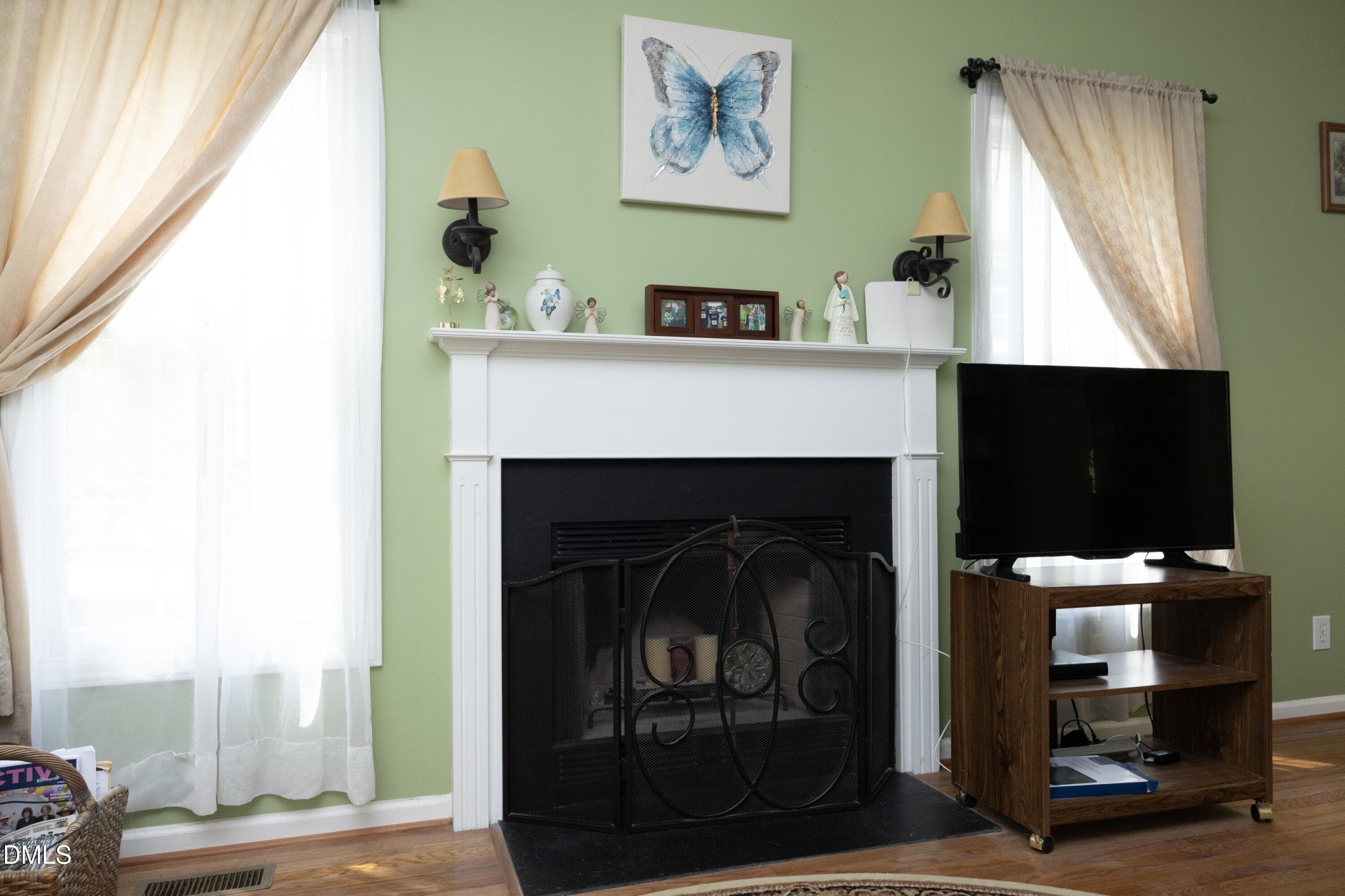 Wood burning fireplace - 104 Penland Court, Cary, NC 27519, Cary