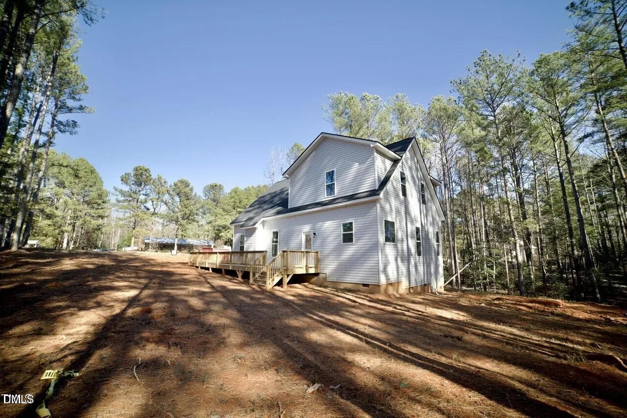 Back of Structure - 253 Sandy Point Drive, Manson, NC 27553