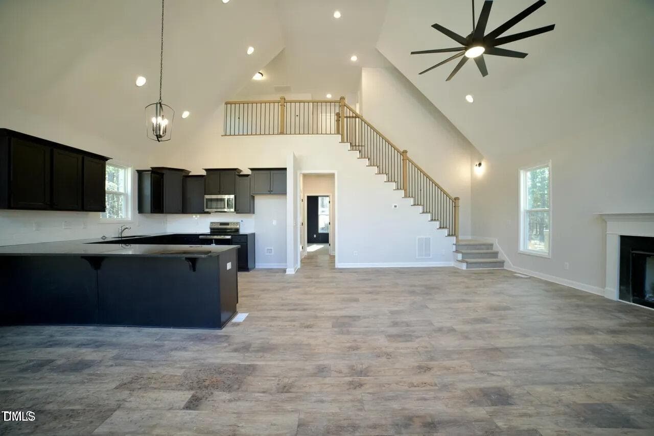 Kitchen - 253 Sandy Point Drive, Manson, NC 27553