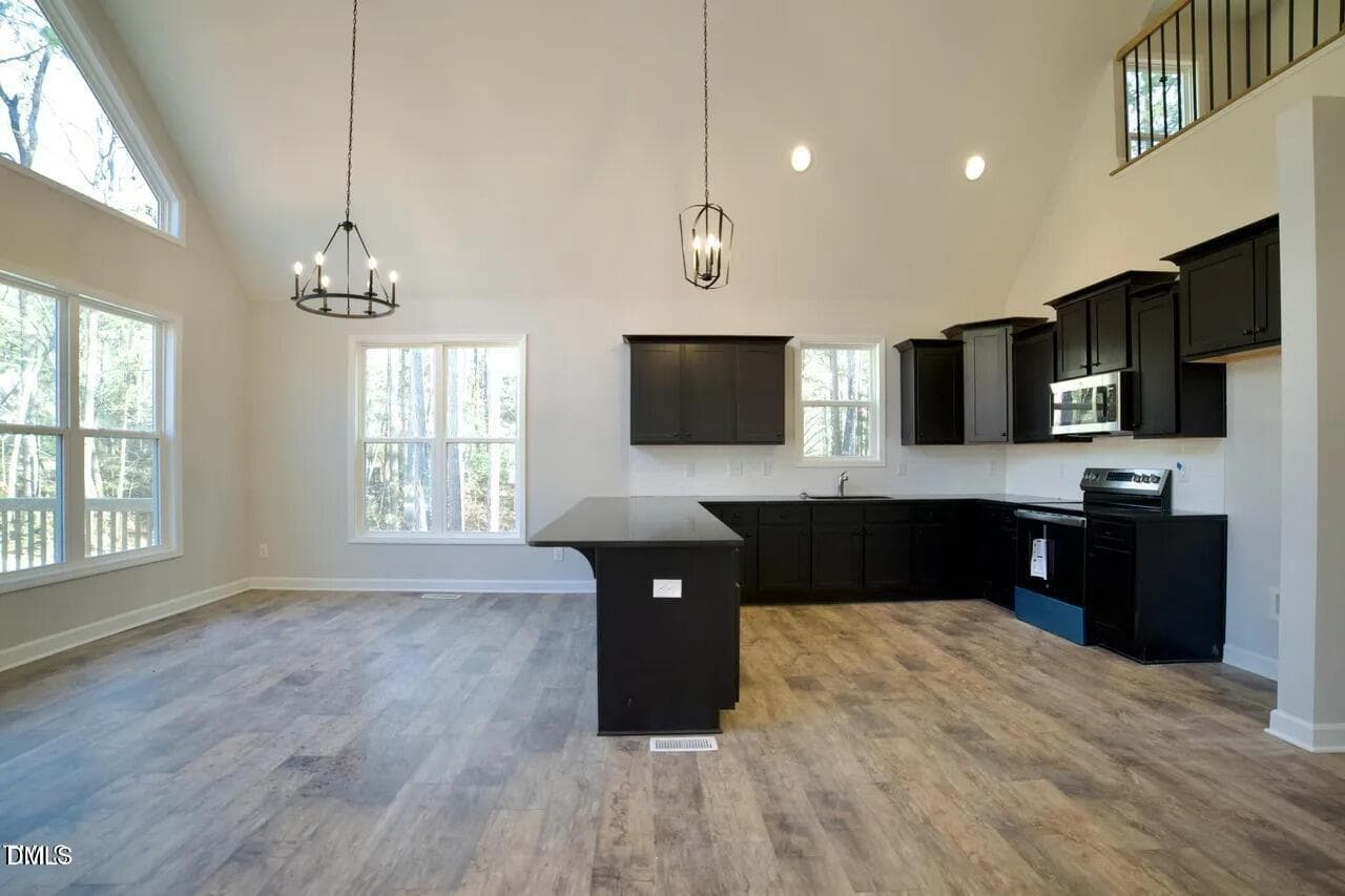 Kitchen - 253 Sandy Point Drive, Manson, NC 27553