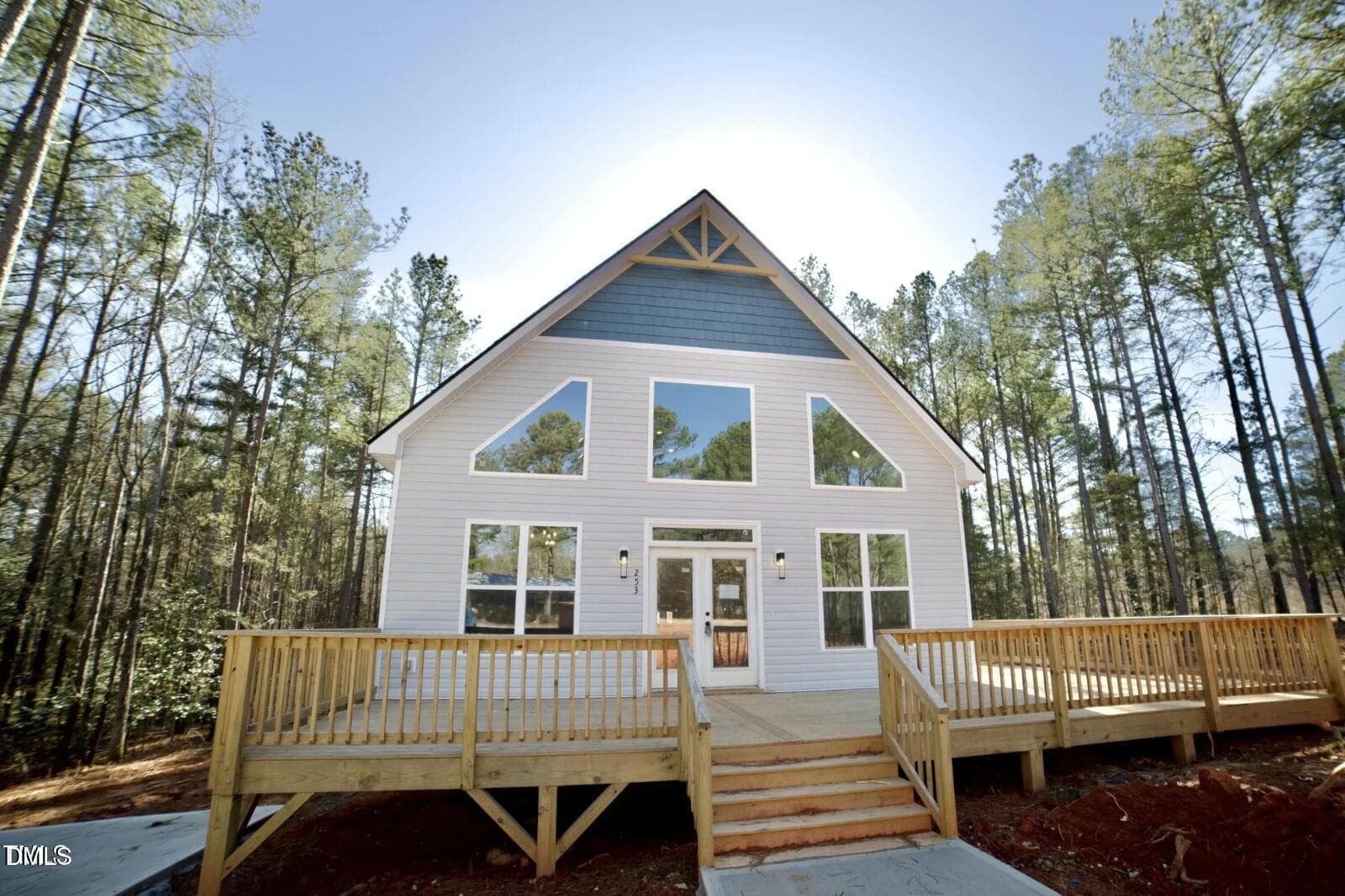 Back of Structure - 253 Sandy Point Drive, Manson, NC 27553