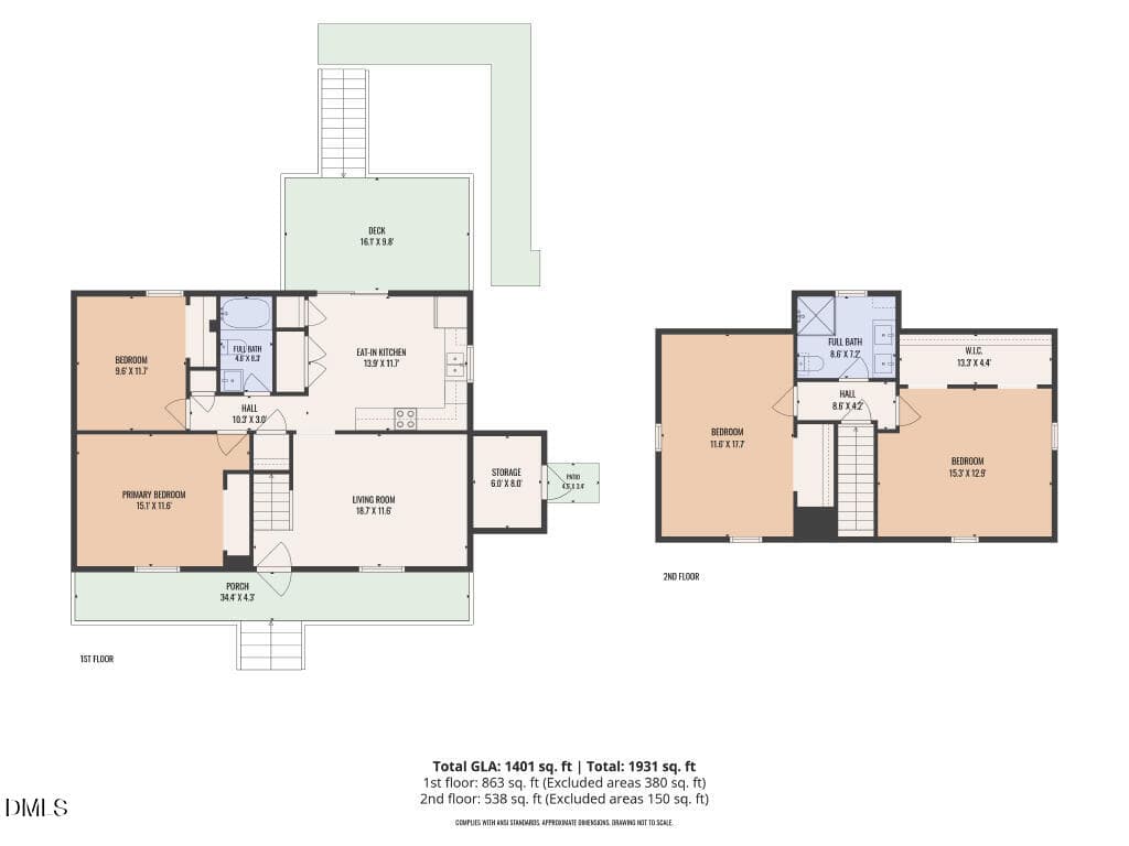 Waiters jpeg floorplan - 112 Waiters Way, Youngsville, NC 27596, Youngsville