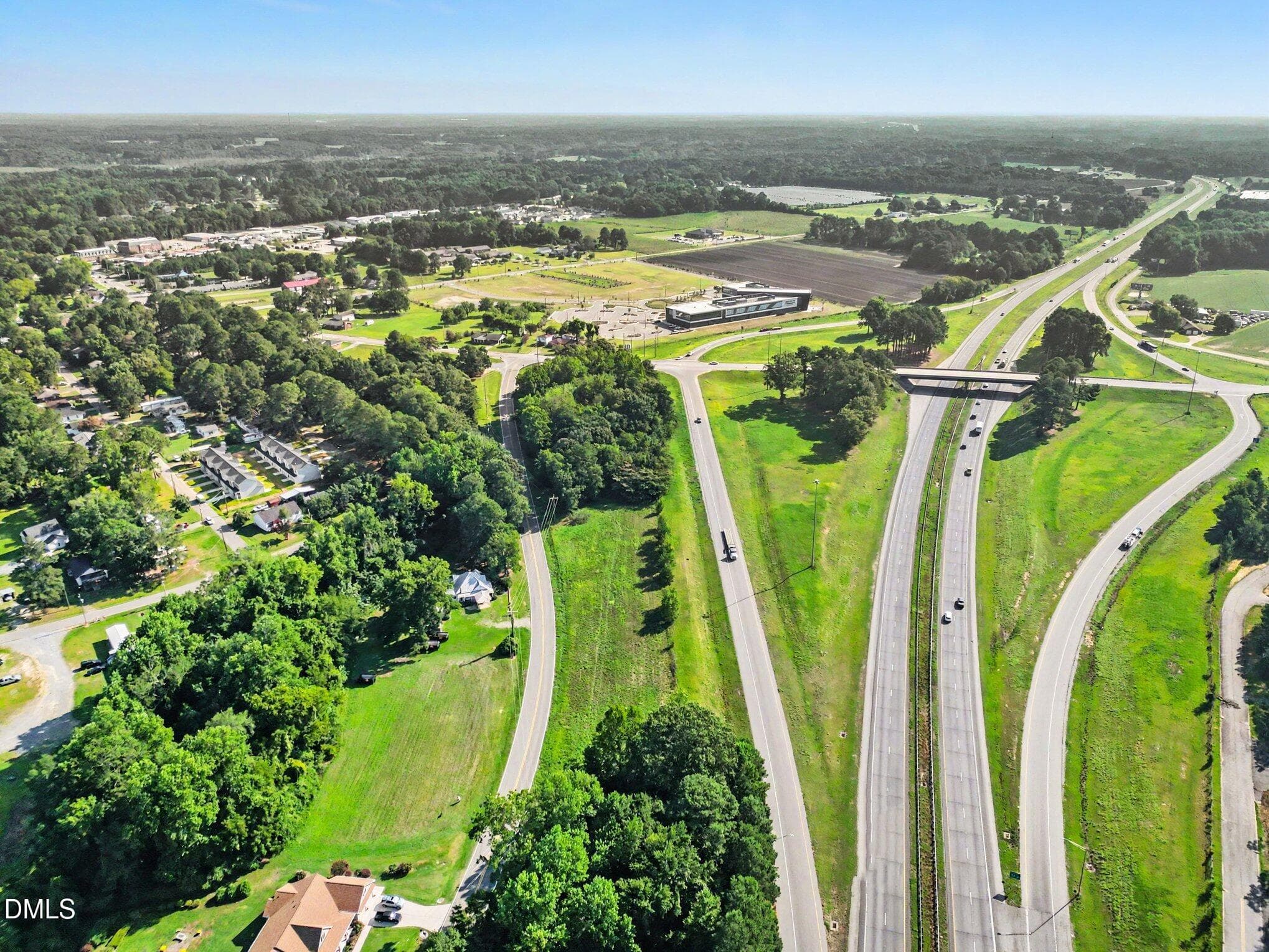 Aerial View - 113 Allendale, Four Oaks, NC 27524