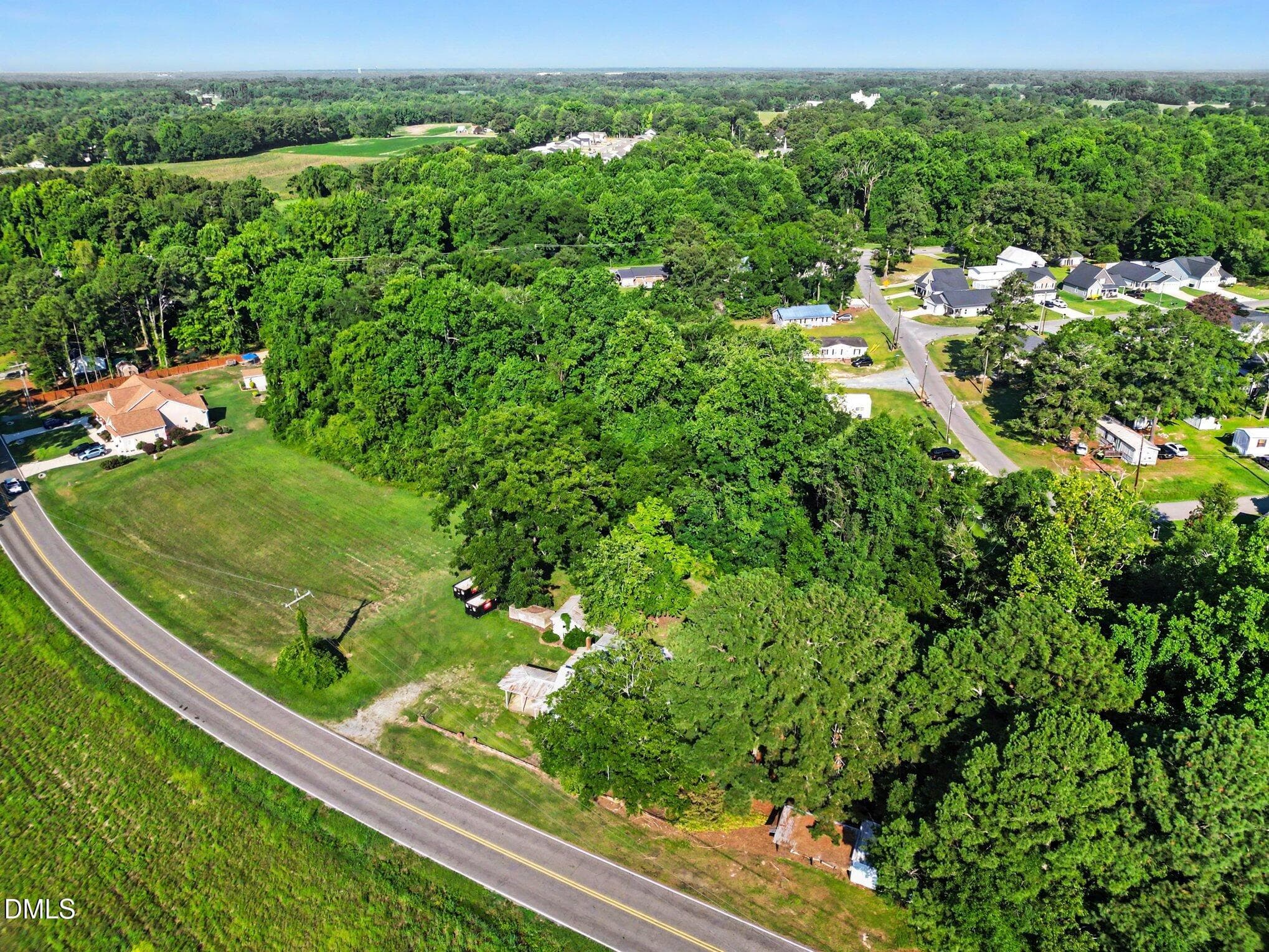 Aerial View - 113 Allendale, Four Oaks, NC 27524