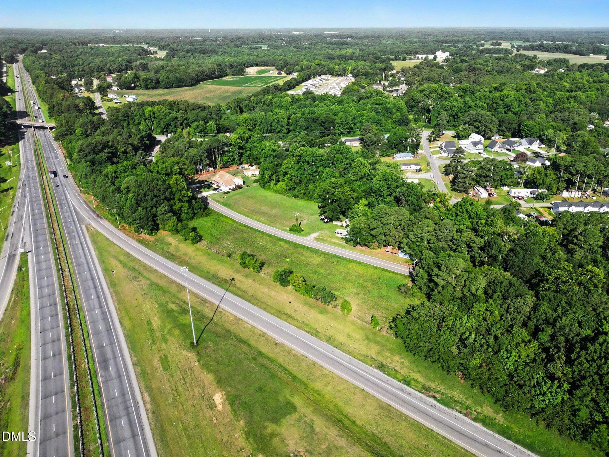 Aerial View - 113 Allendale, Four Oaks, NC 27524