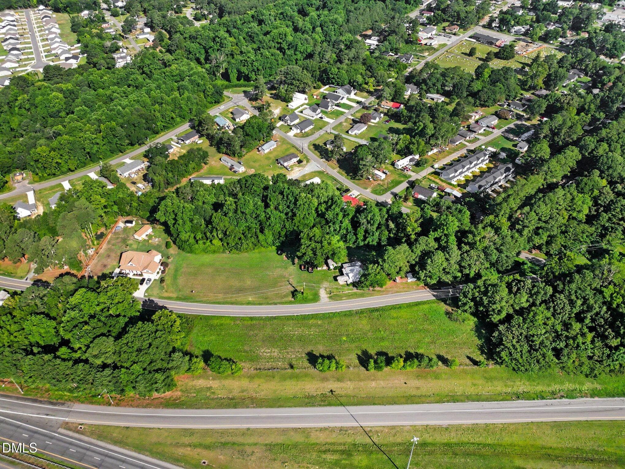 Aerial View - 113 Allendale, Four Oaks, NC 27524