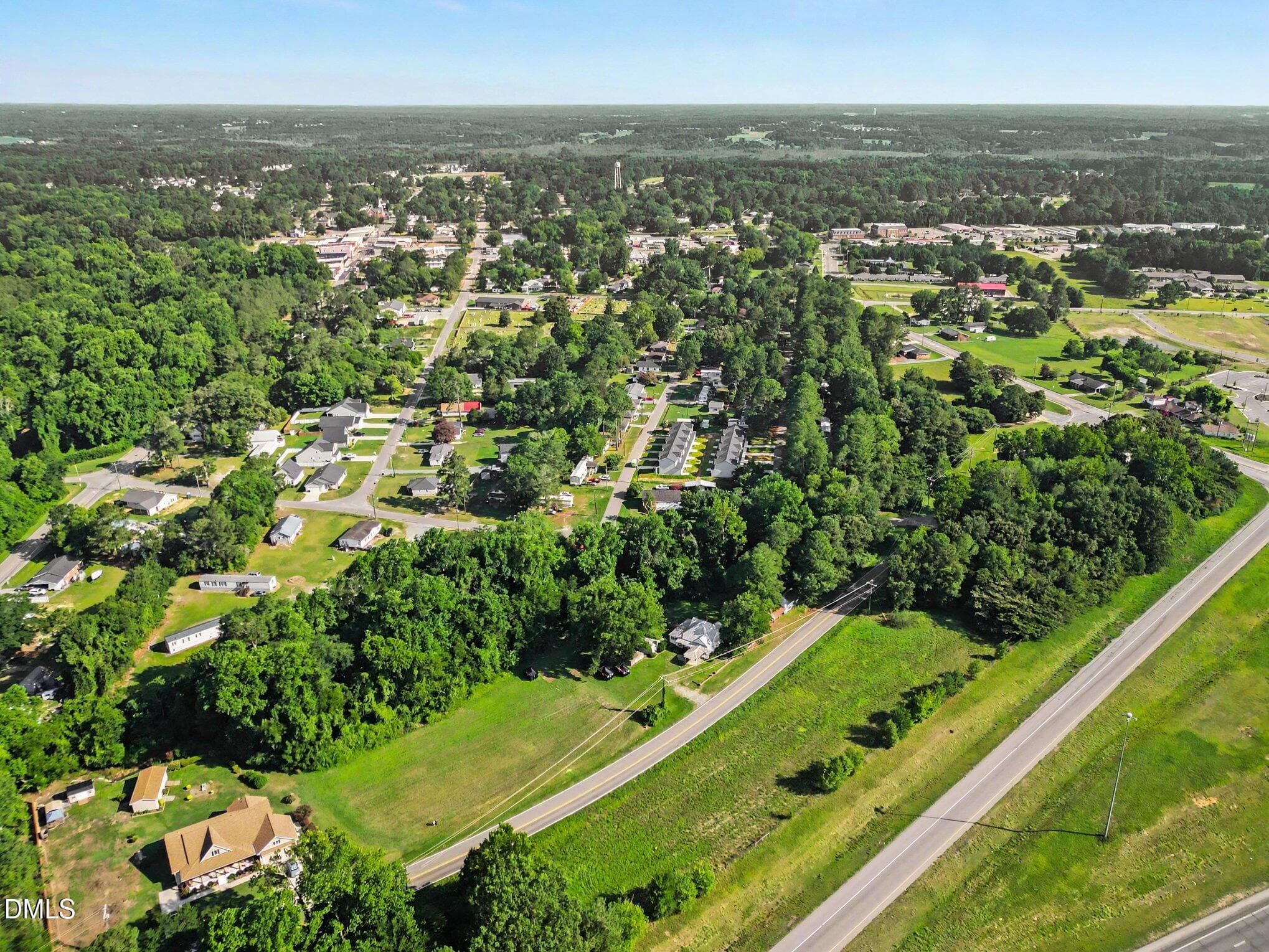 Aerial View - 113 Allendale, Four Oaks, NC 27524