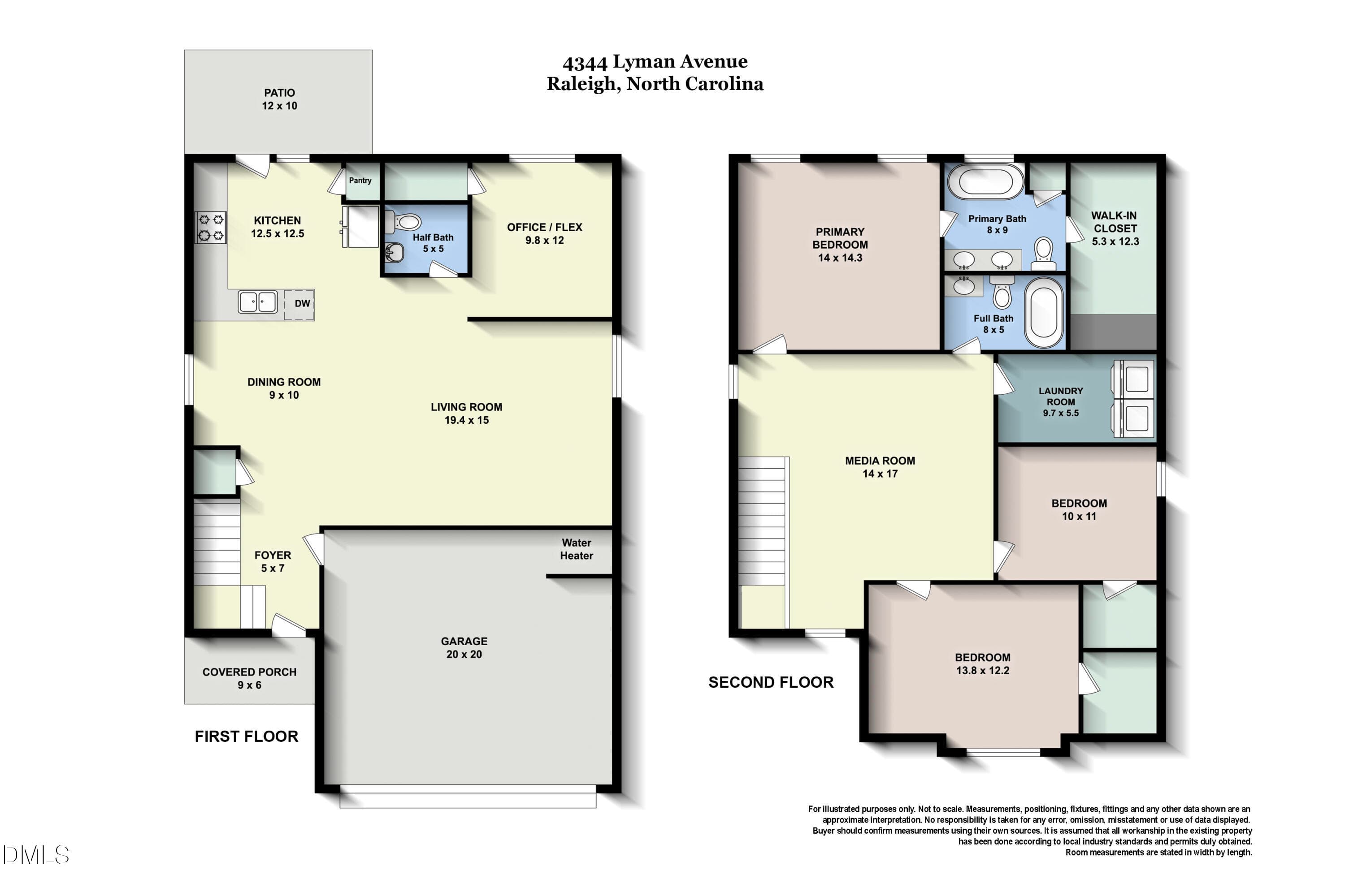 4344_Lyman_floorplan - 4344 Lyman Avenue, Raleigh, NC 27616, Raleigh