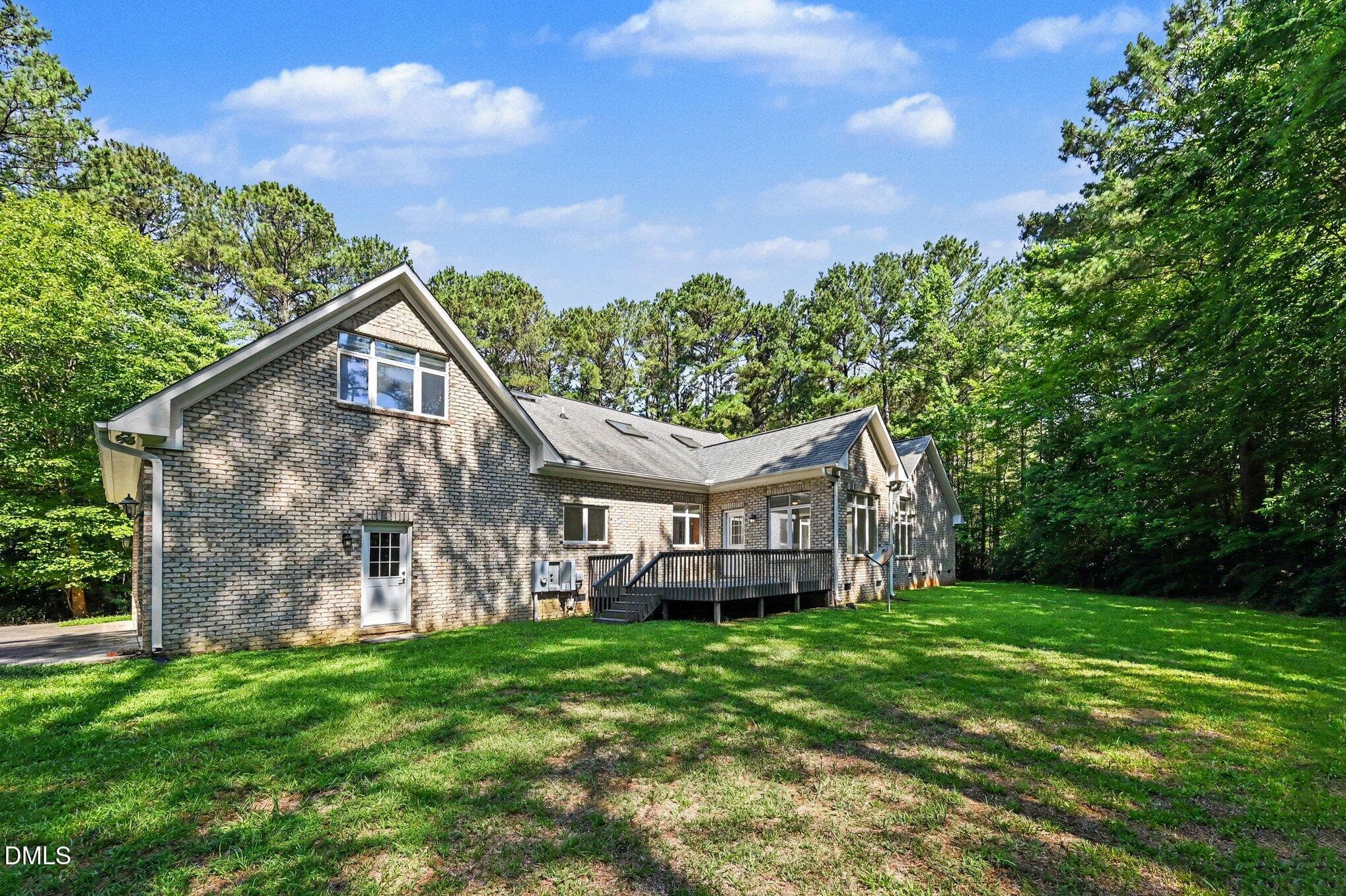 Rear elevation - 1021 Reaves Drive, Chapel Hill, NC 27516, Chapel Hill