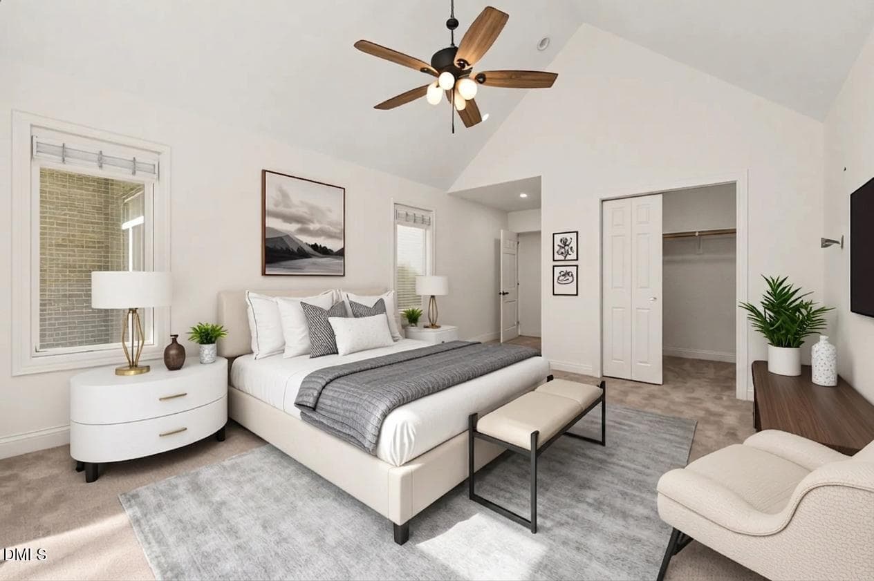 Primary Bedroom - 1021 Reaves Drive, Chapel Hill, NC 27516, Chapel Hill