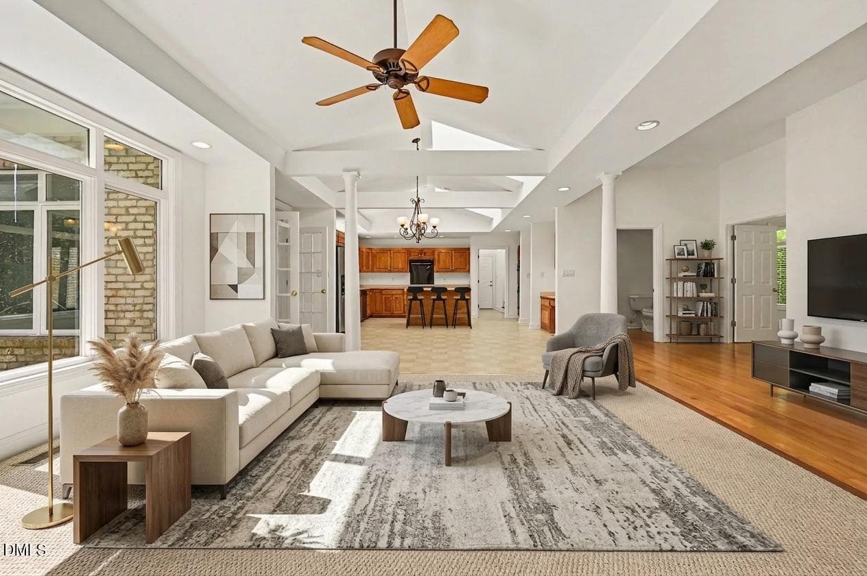 Living Room - 1021 Reaves Drive, Chapel Hill, NC 27516, Chapel Hill