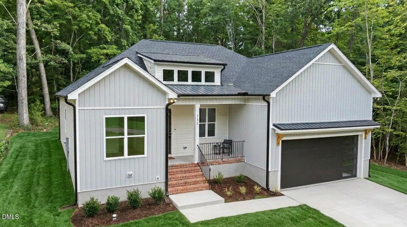AerialFrontElvation - 135 Seneca Drive, Louisburg, NC 27549, Louisburg