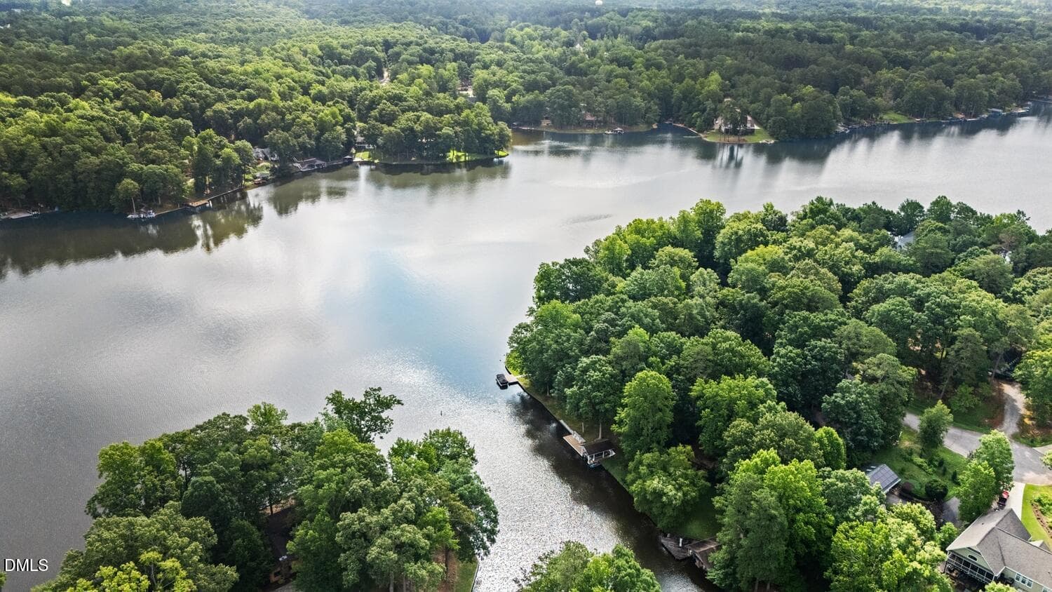 Aerial of Lake - 135 Seneca Drive, Louisburg, NC 27549, Louisburg
