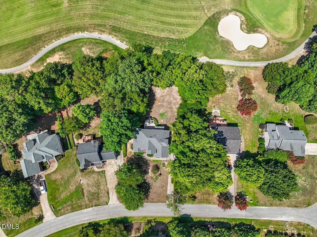 086-Aerial View - 3608 Kapalua Way, Raleigh, NC 27610, Raleigh