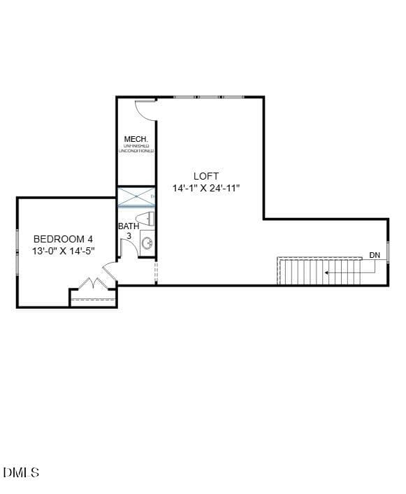 Spec Whitman Floor 2 IFP - 247 Ivy Ridge Road, Chapel Hill, NC 27516, Chapel Hill