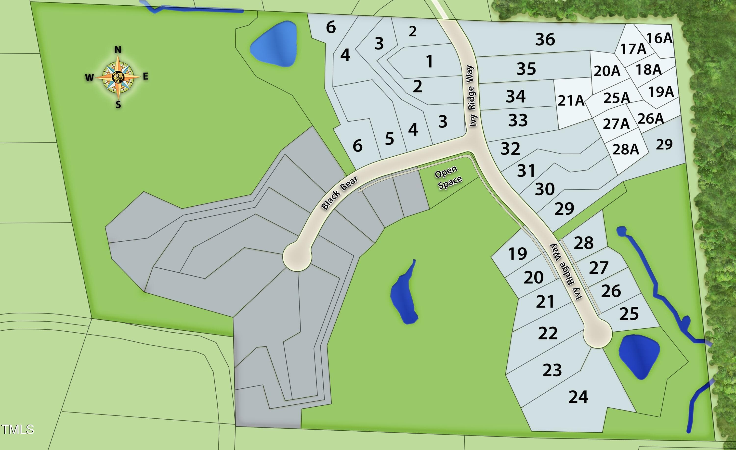 Summit at Morgan Ridge site map - 247 Ivy Ridge Road, Chapel Hill, NC 27516, Chapel Hill