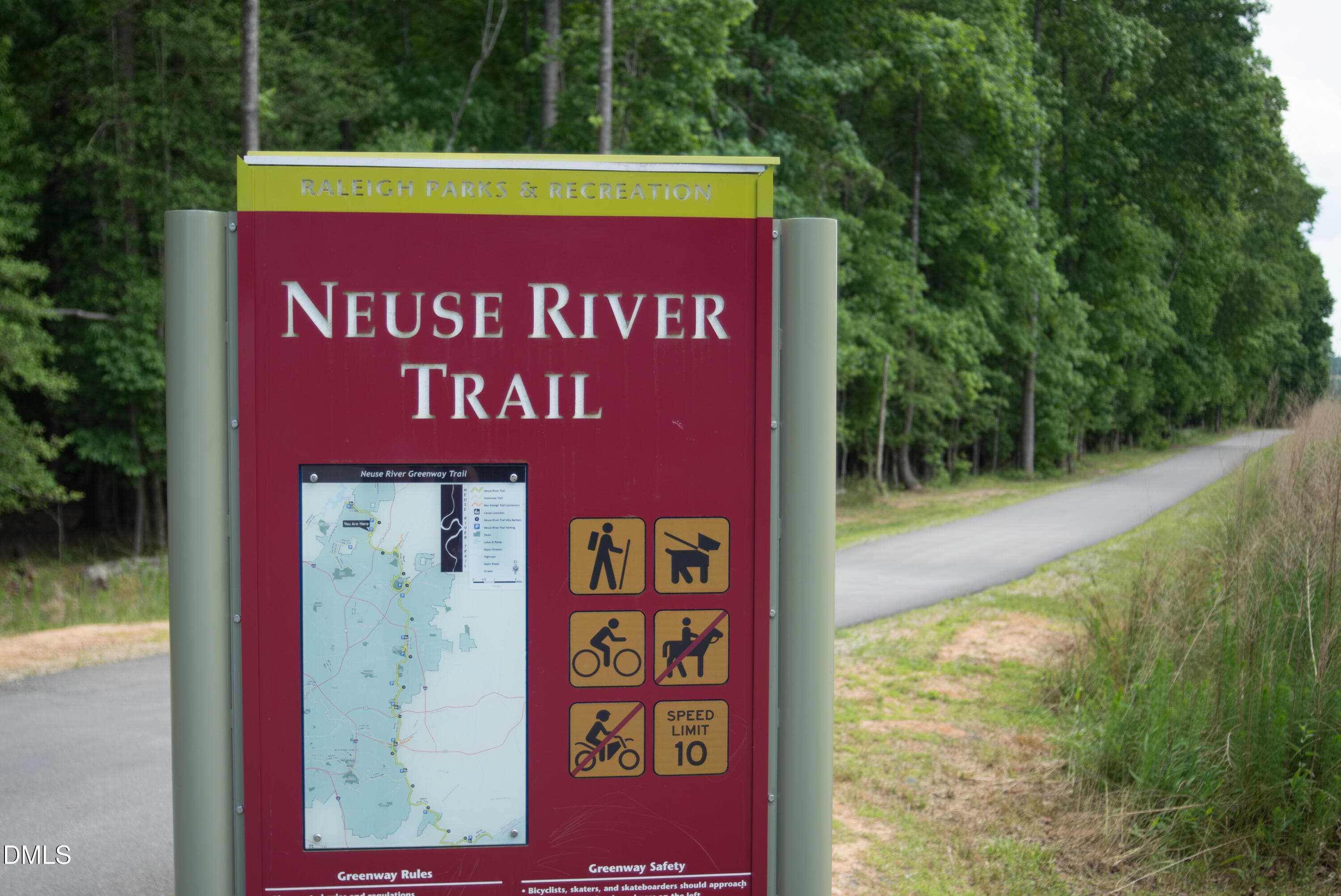 Bedford Greenway sign - 3022 Winding Waters Way, Raleigh, NC 27614, Raleigh