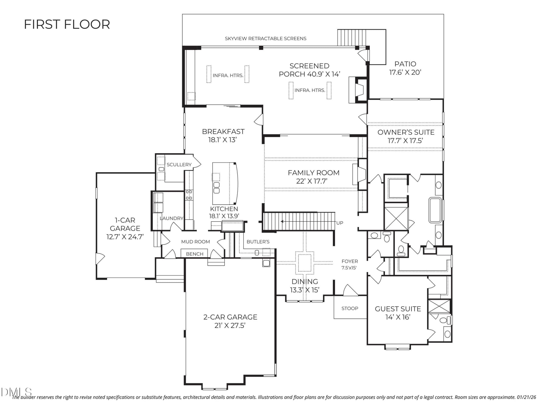 Lot 58 GHE F - 9004 Meadow Pointe Court, Wake Forest, NC 27587