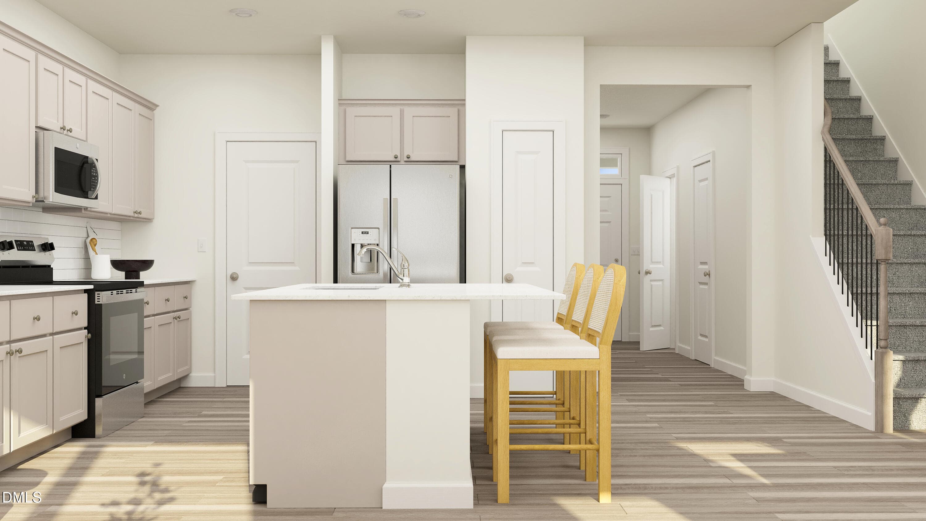 SUN_MyrtleMeadows_Rend_CarsonII_Kitchen_ - 1404 Copper John Road, Rolesville, NC 27587