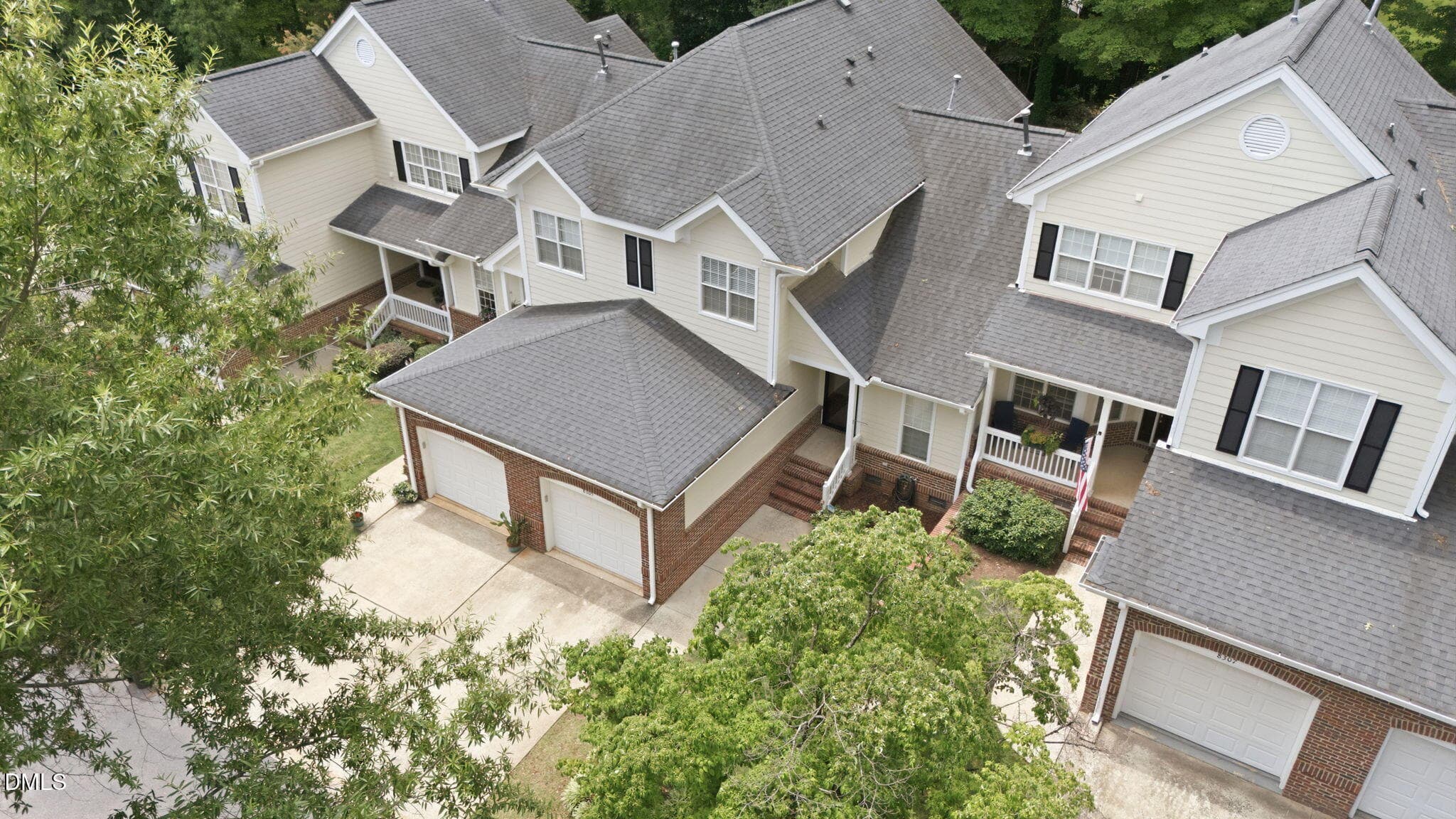 Front Aerial - 8305 Amber Leaf Court, Raleigh, NC 27612, Raleigh