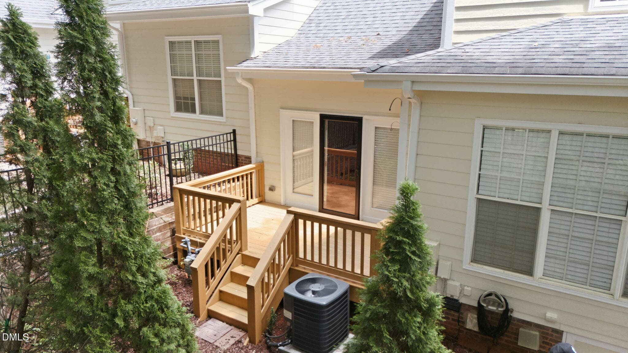 Aerial Back - 8305 Amber Leaf Court, Raleigh, NC 27612, Raleigh