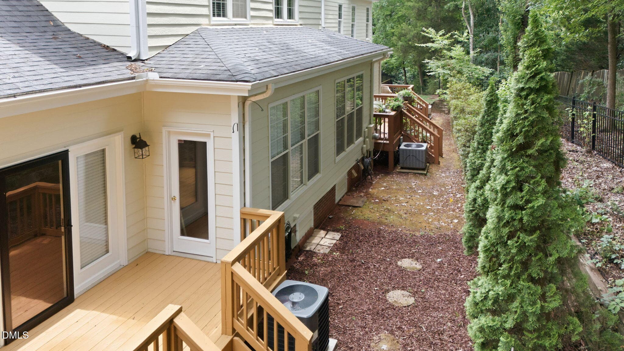 Aerial Back - 8305 Amber Leaf Court, Raleigh, NC 27612, Raleigh