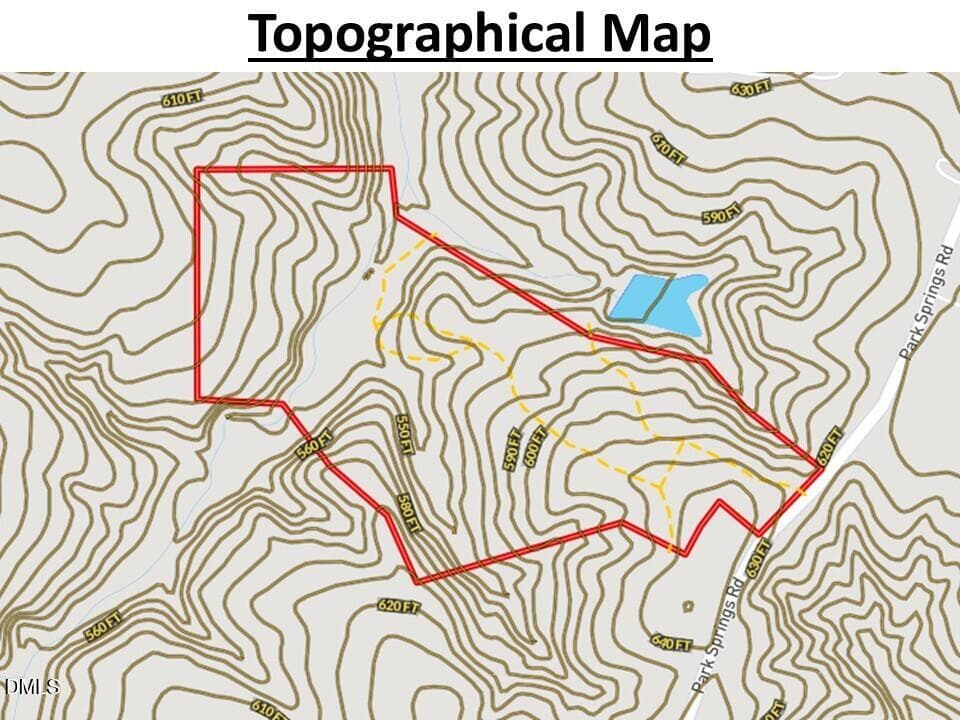 Caswell Co. NC 49.36-COA-Lot3-012 - 0 Park Springs Road, Ruffin, NC 27326