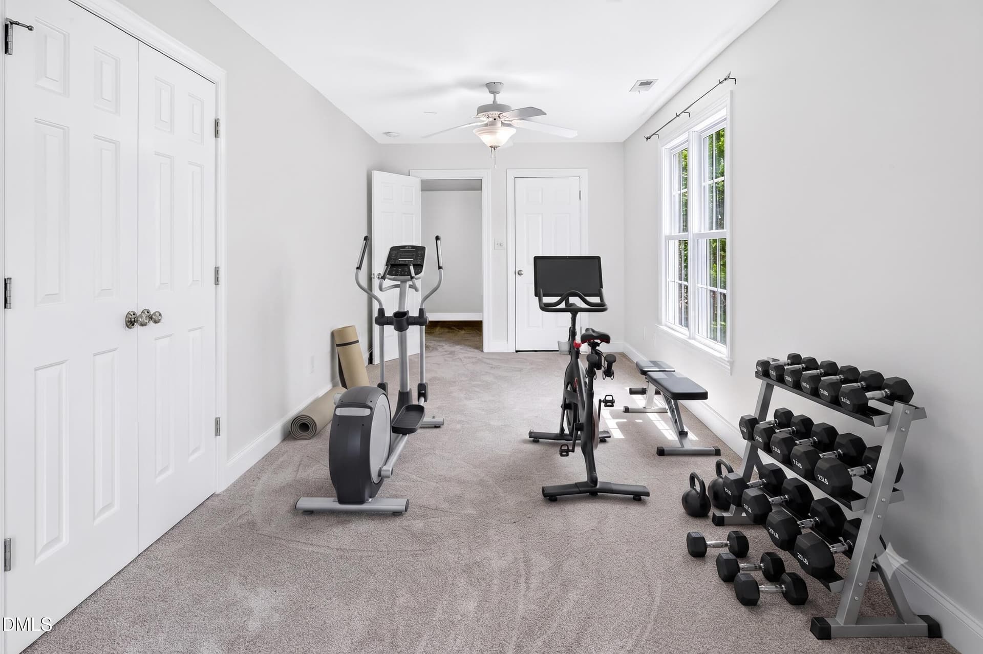 Virtually Staged Bedroom or Flex Space - 1613 Wooten Court, Wake Forest, NC 27587