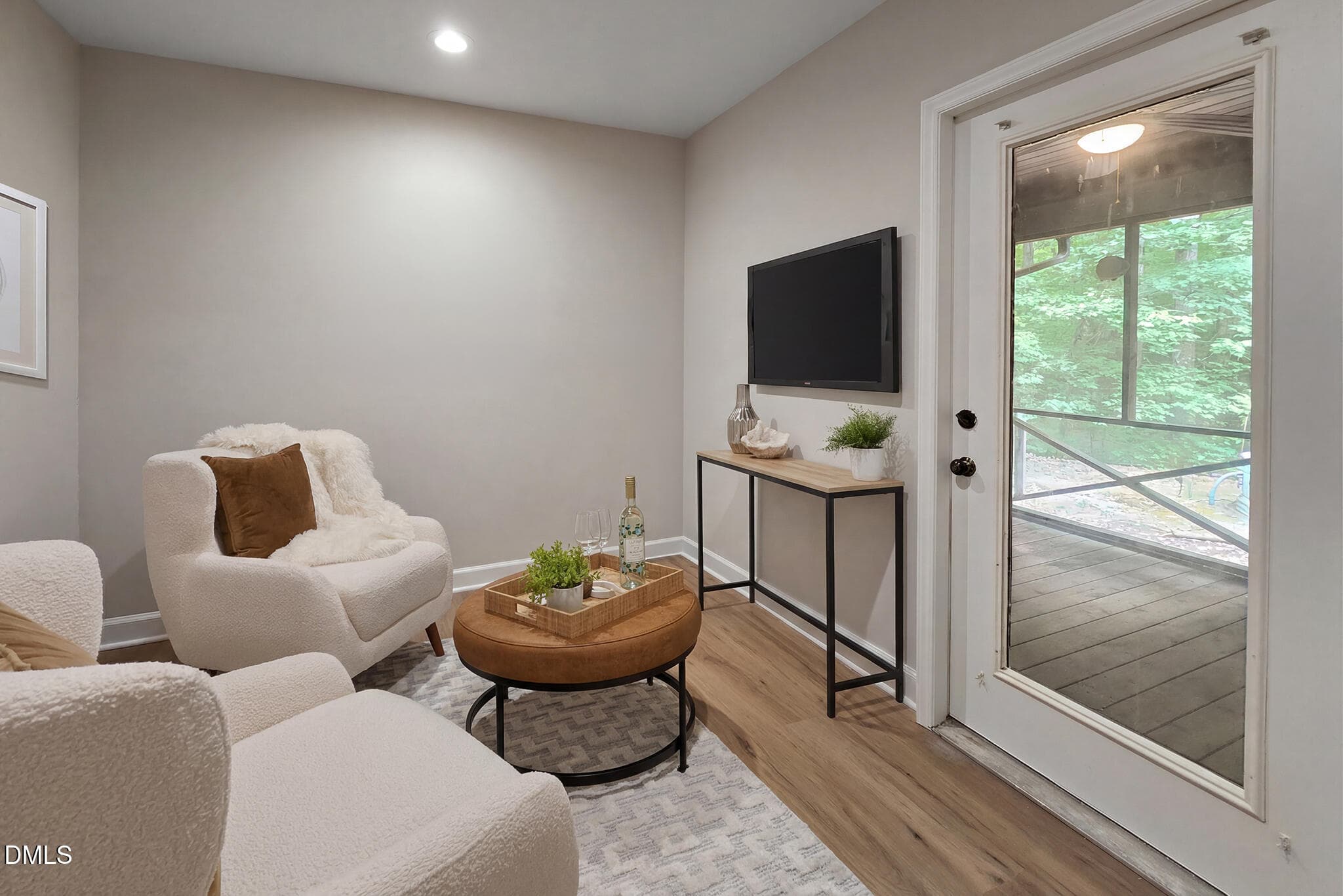 Lounge space off primary BR - 9021 Collins Creek Drive, Chapel Hill, NC 27516, Chapel Hill