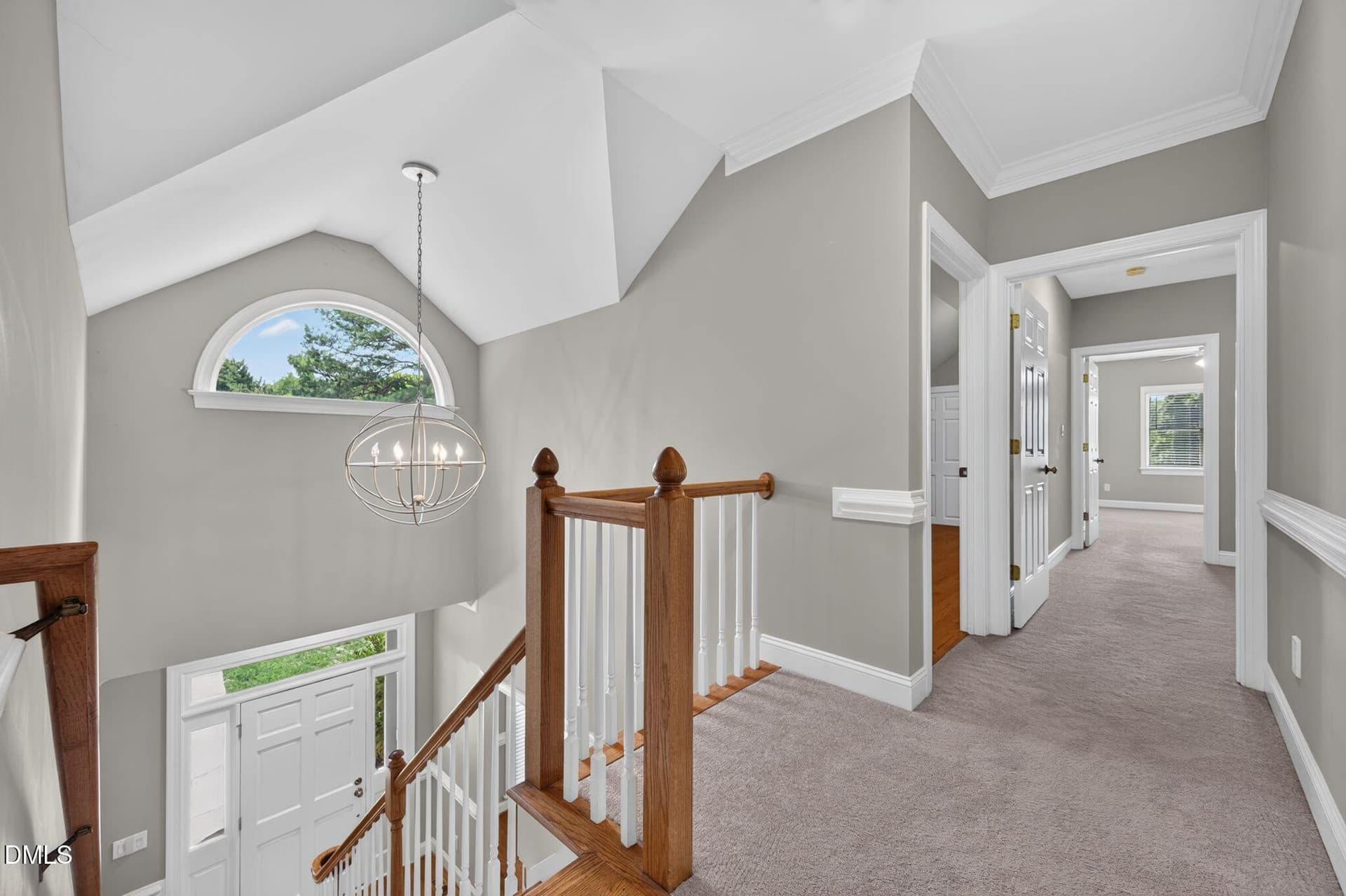3009 Damson upstairs hall - 3009 Damson Court, Wake Forest, NC 27587