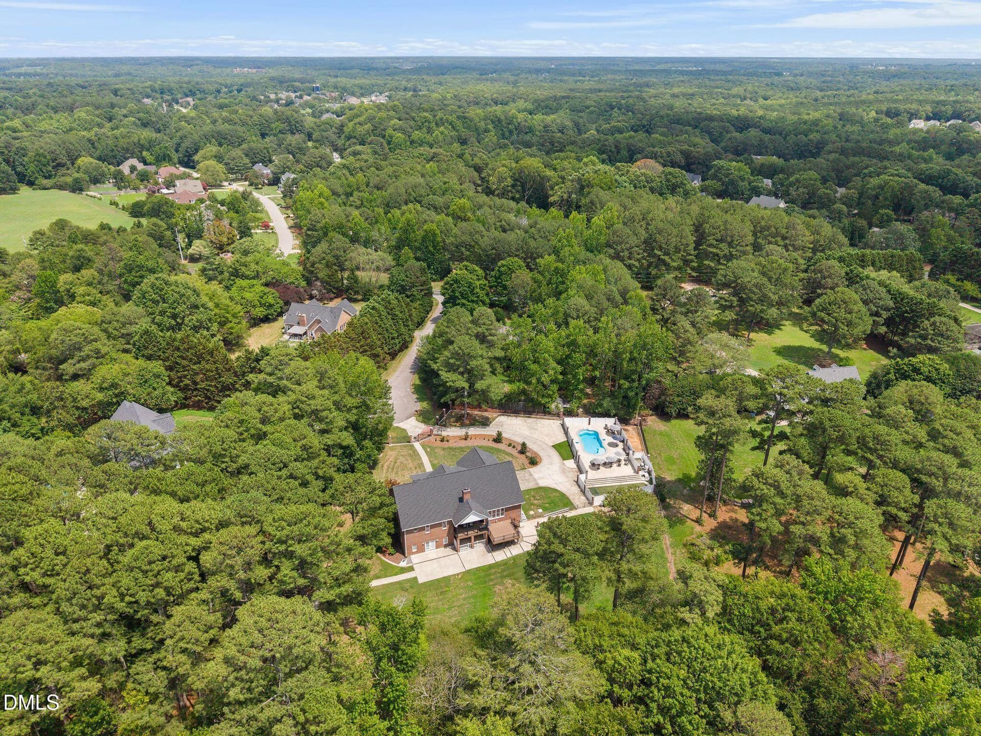3009 Damson aerial - 3009 Damson Court, Wake Forest, NC 27587