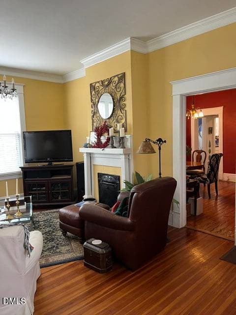 LR chair - 211 Barnette Avenue, Roxboro, NC 27573