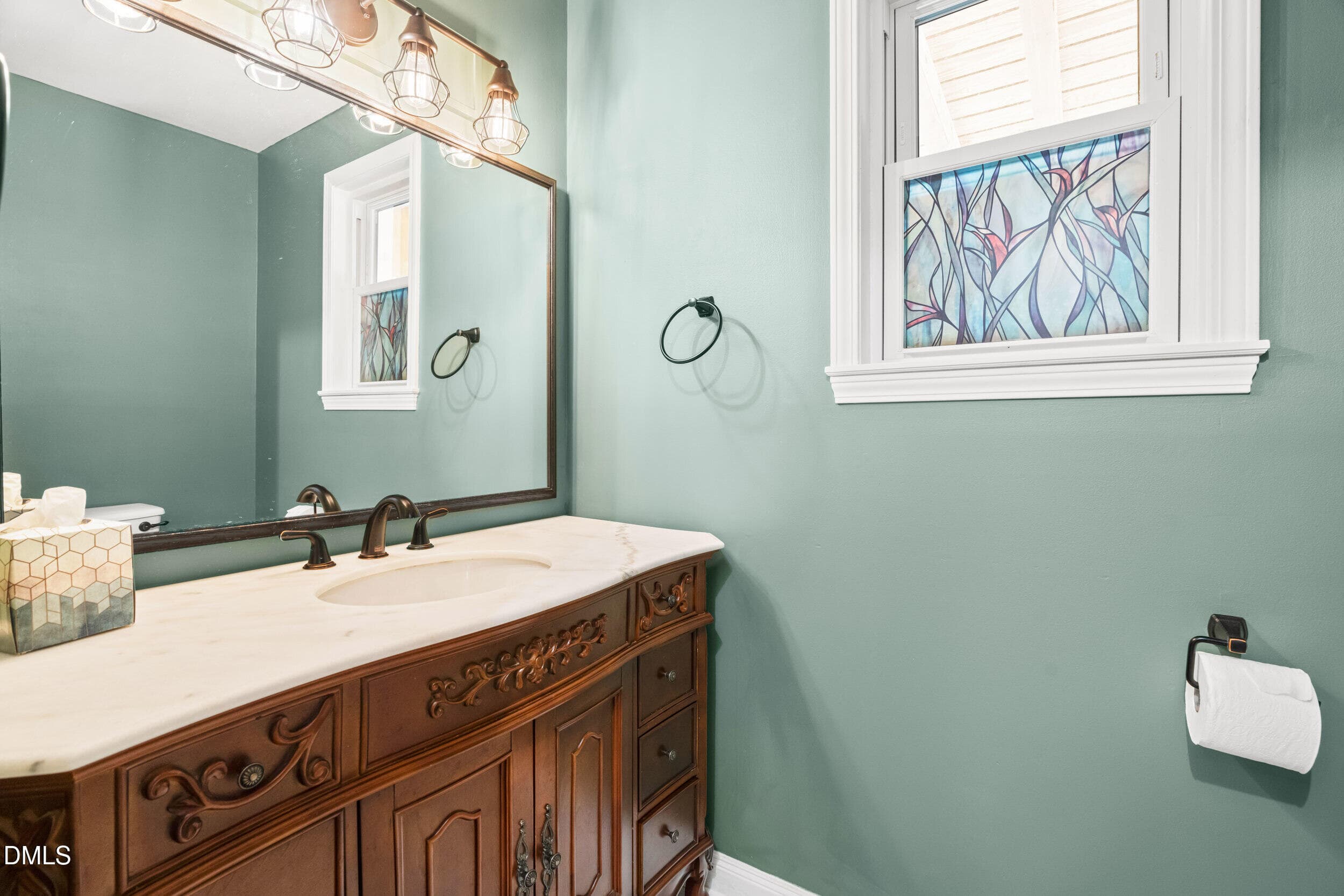 Powder room - 133 Stagecrest Drive, Raleigh, NC 27603, Raleigh