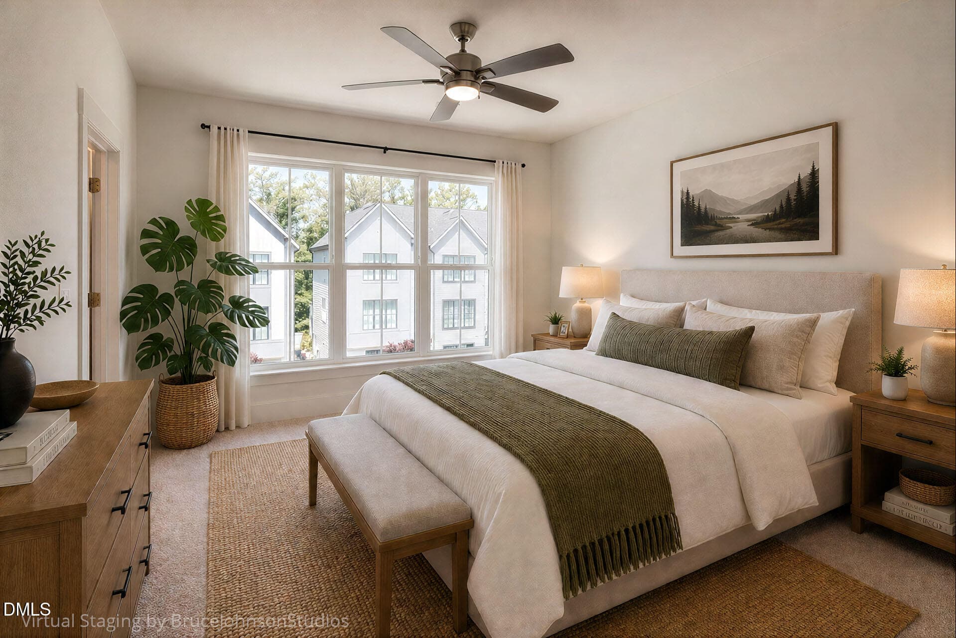 primary bedroom - 1183 Cottonsprings Drive, Wendell, NC 27591