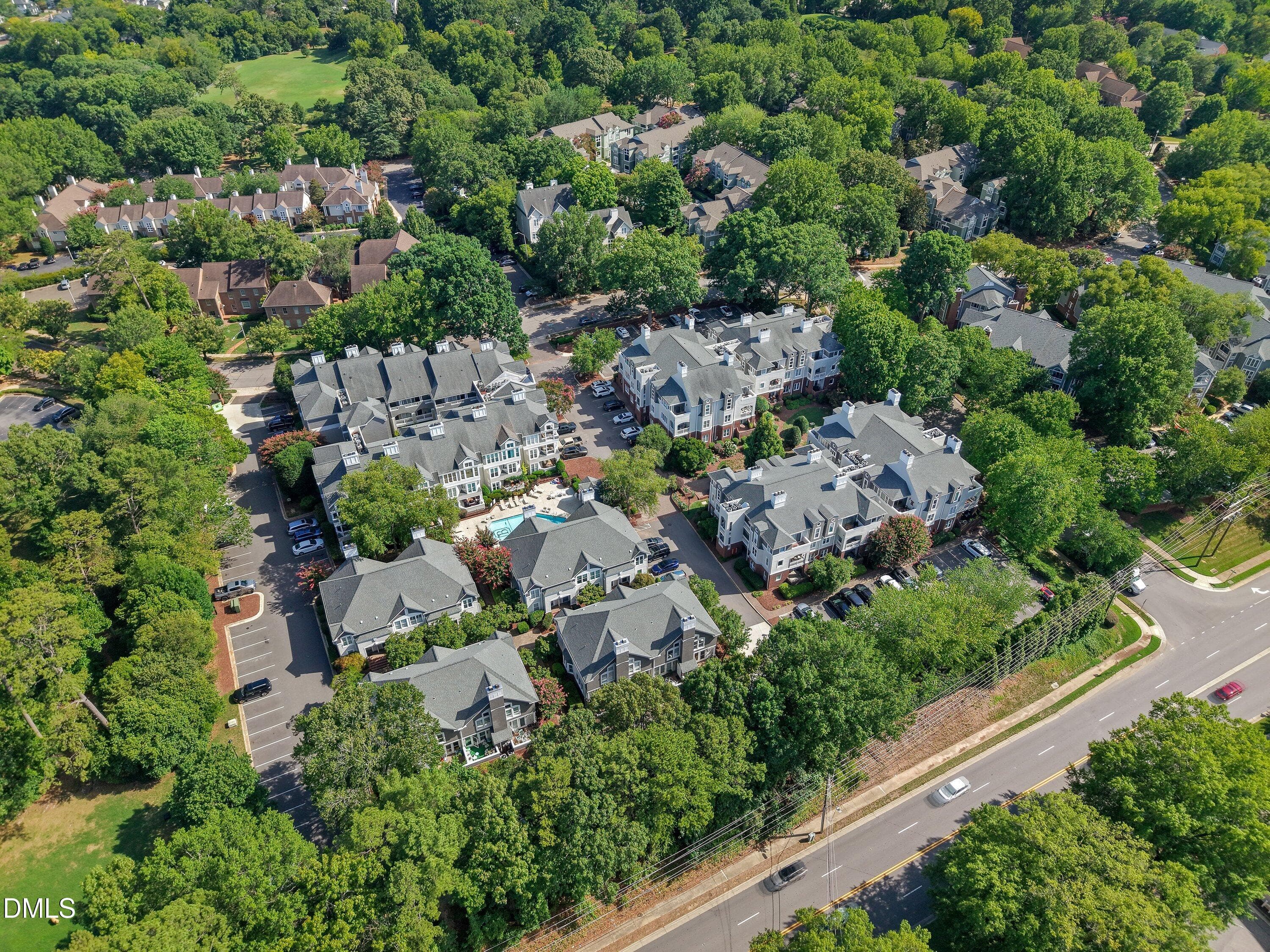39- Fred Fletcher Park Aerial - 1021 Brighthurst Drive 103, Raleigh, NC 27605, Raleigh