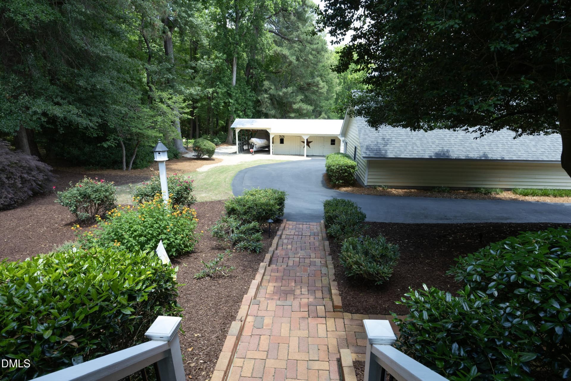 18WalkwayFromGarage - 4205 Millpoint Drive, Wake Forest, NC 27587