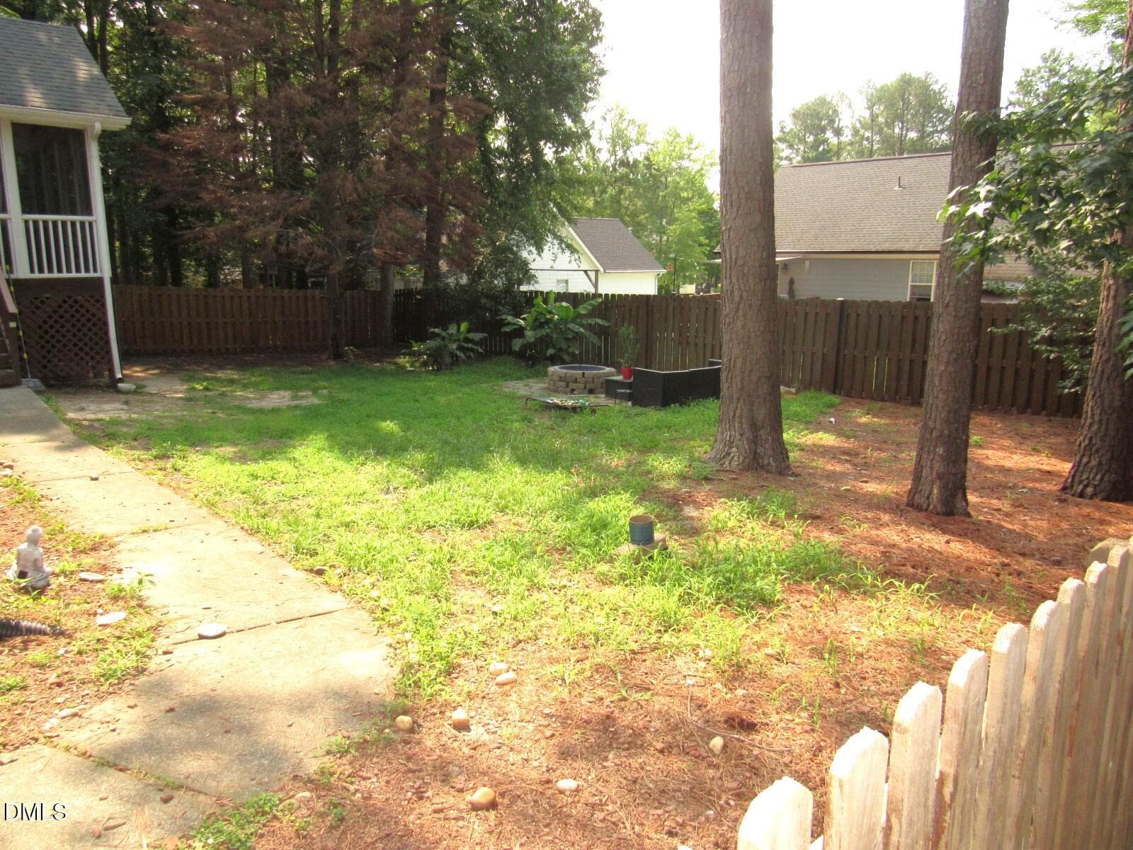 Backyard - 2723 Clifton Avenue, Creedmoor, NC 27522