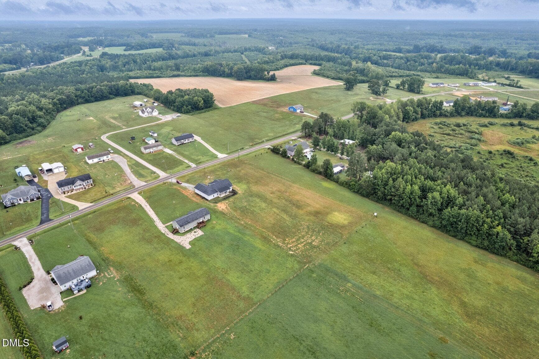 Aerial View - 1173 Nick Coley Road, Whitakers, NC 27891, Whitakers