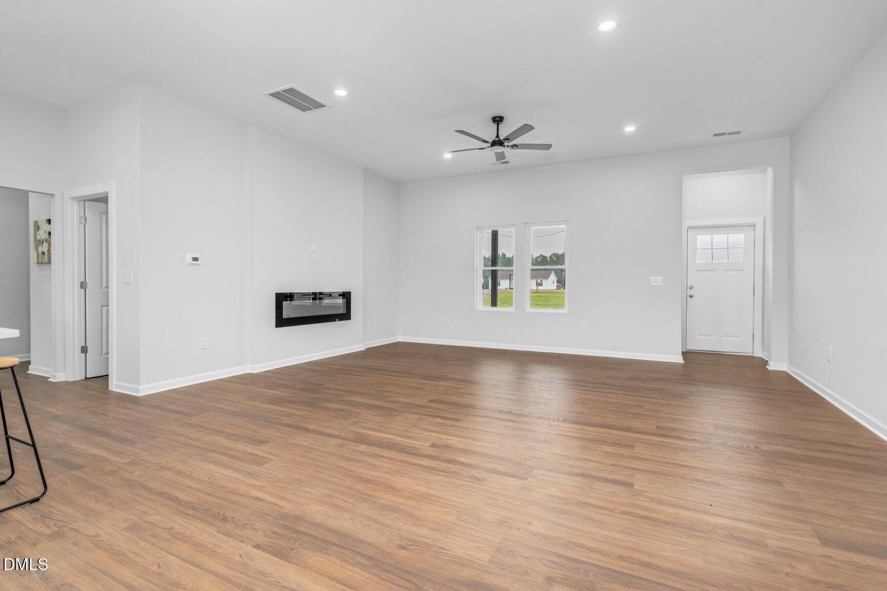 Living Room with Electric Heat - 1173 Nick Coley Road, Whitakers, NC 27891, Whitakers