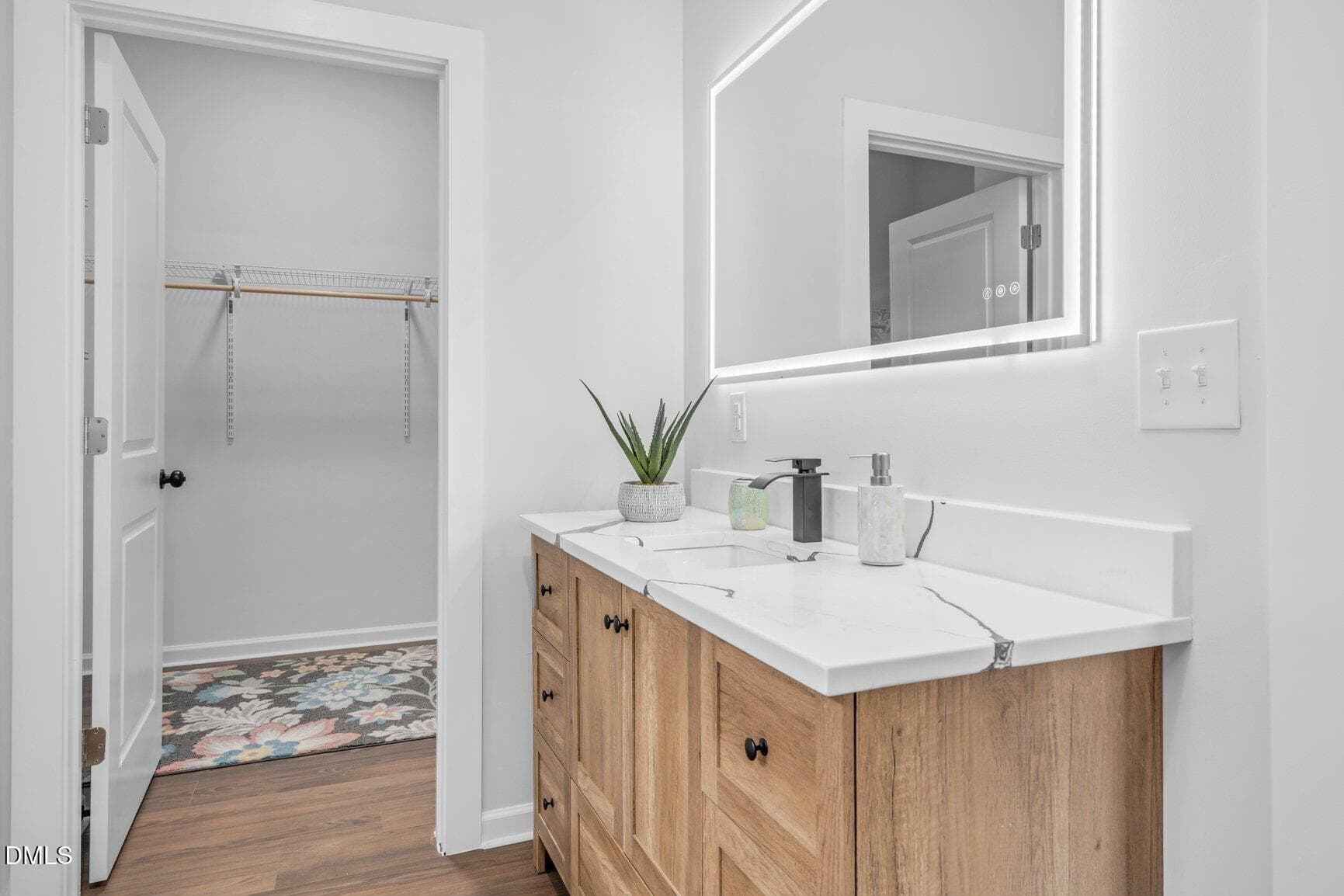 Primary Bath connected to Primary Closet - 1173 Nick Coley Road, Whitakers, NC 27891, Whitakers