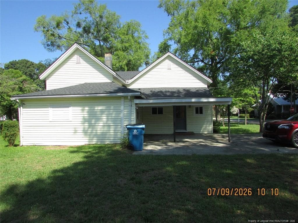 Rear - 310 N McKay Avenue, Dunn, NC 28334