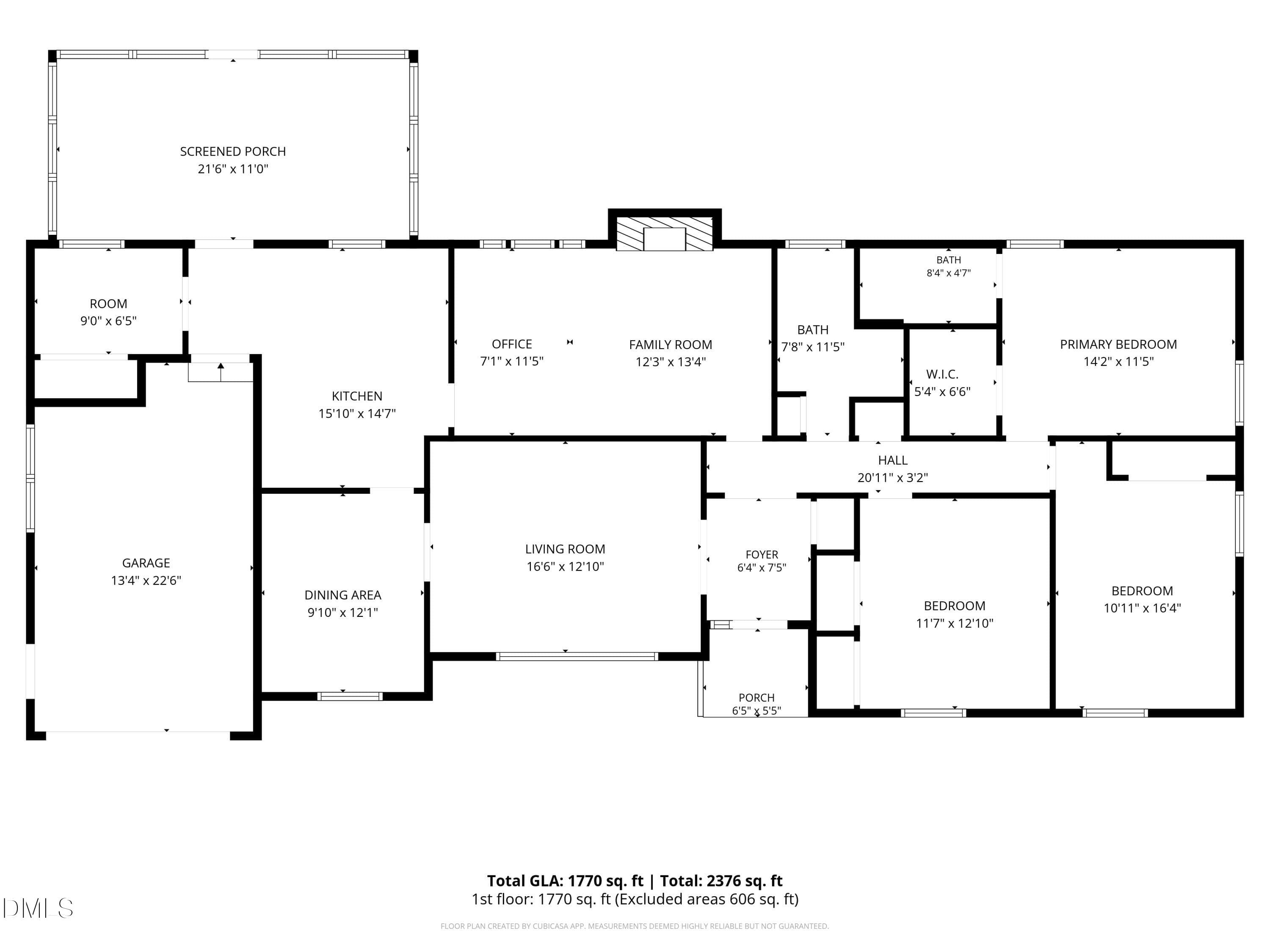 1-Floorplan_1 - 409 Oakridge Road, Cary, NC 27511, Cary